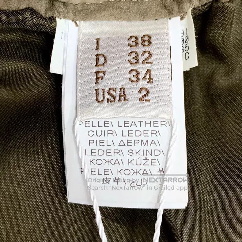 Brunello Cucinelli Brunello Cucinelli Brown drawstring leather casual pants Size 25" / US 0 / IT 36 - 6 Thumbnail