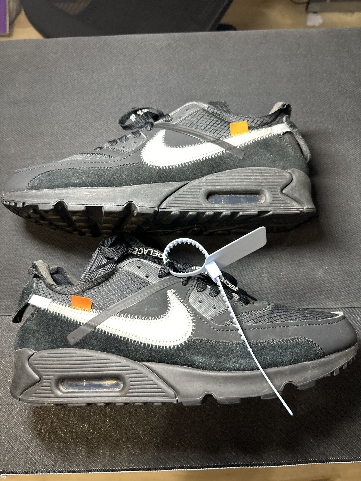 Nike × Off-White Off White x Nike Air Max 90 Size US 11 / EU 44 - 1 Thumbnail