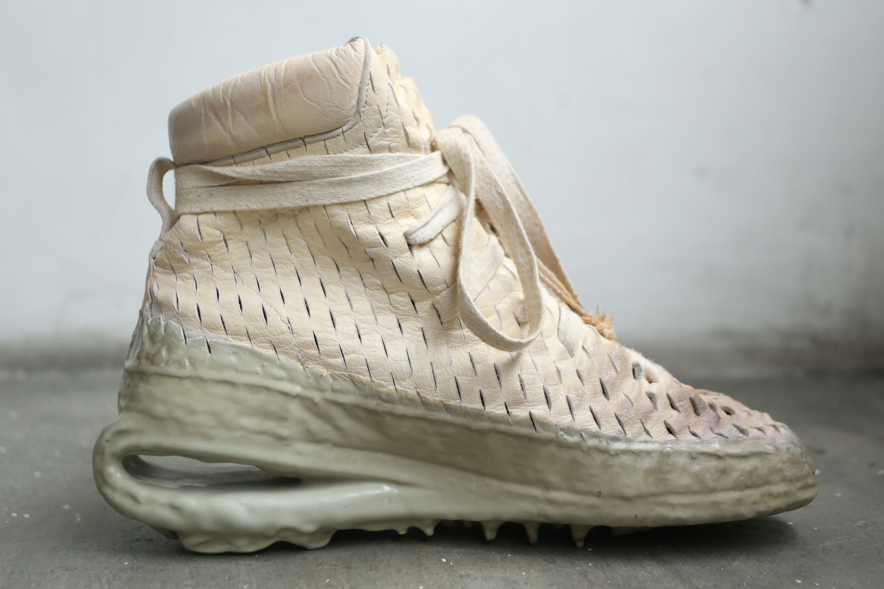 Carol Christian Poell Carol Christian Poell - High-Top Laser Cut U-Sole Sneakers Size US 9 / EU 42 - 13 Thumbnail