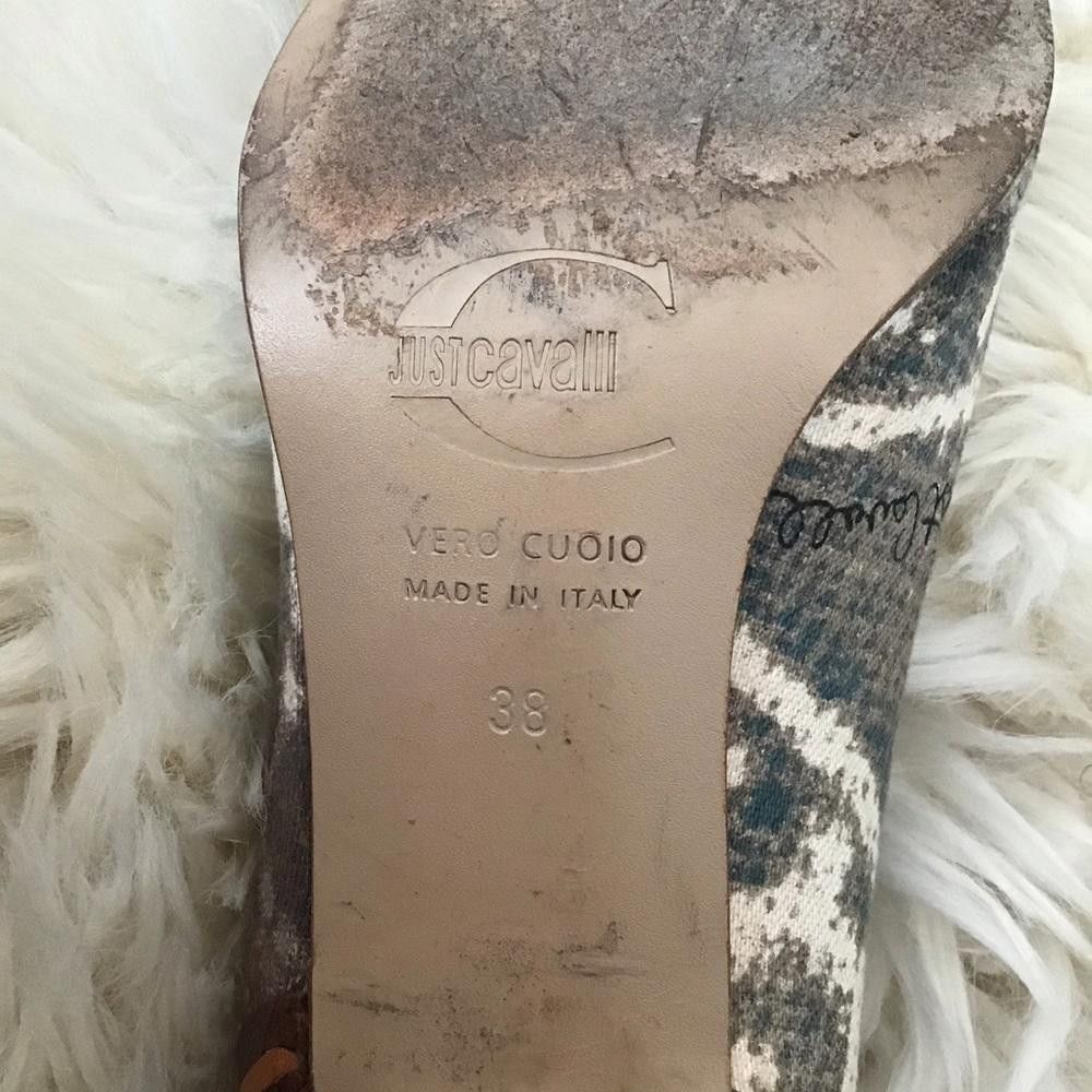 Just Cavalli Just Cavalli Stylish Pointed Toe Heels Size US 8 / IT 38 - 8 Thumbnail