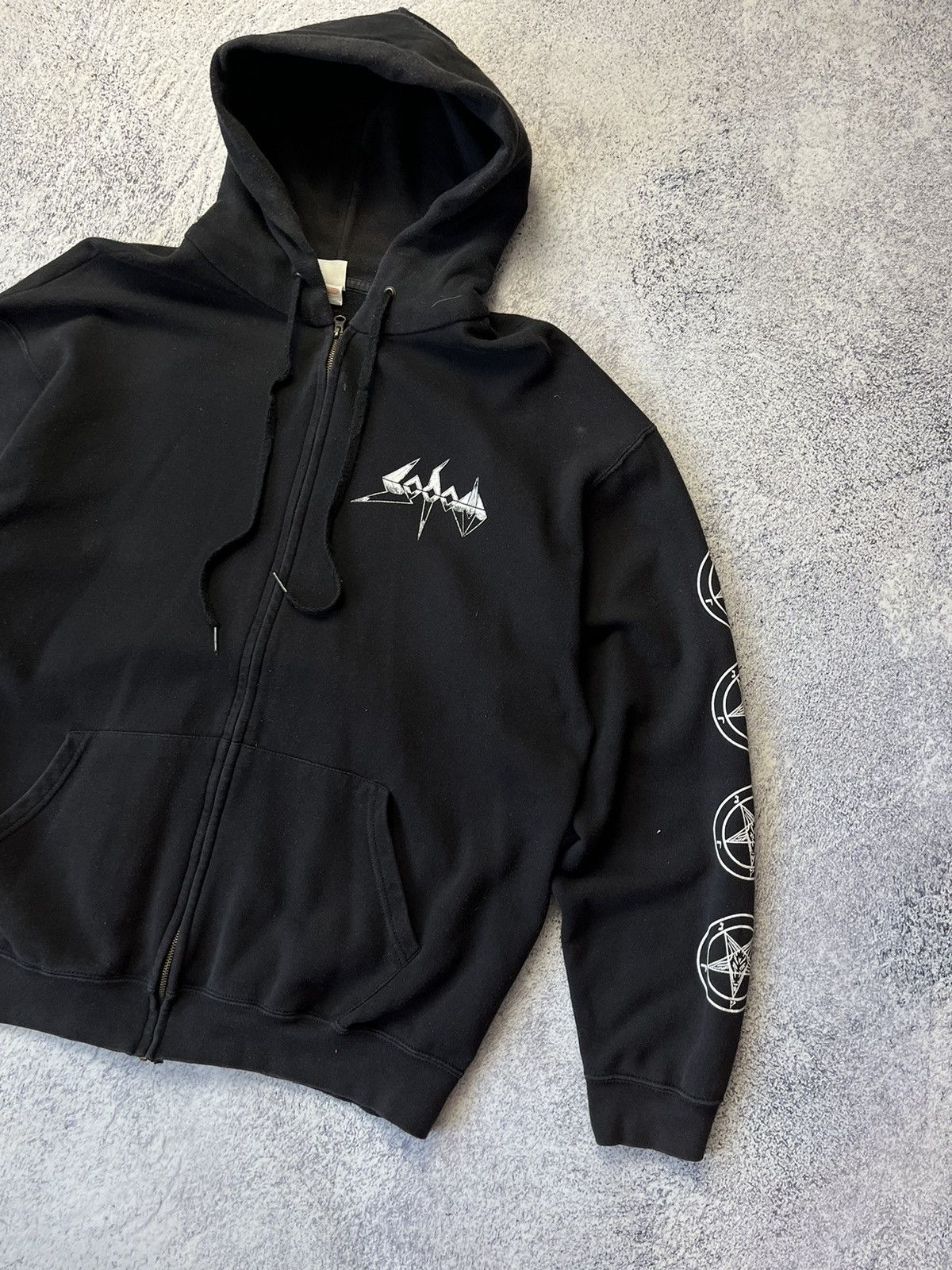 Band Tees Vintage 90s Sadom In The Sign Of Evil hoodie Y2K Size US XL / EU 56 / 4 - 10 Thumbnail