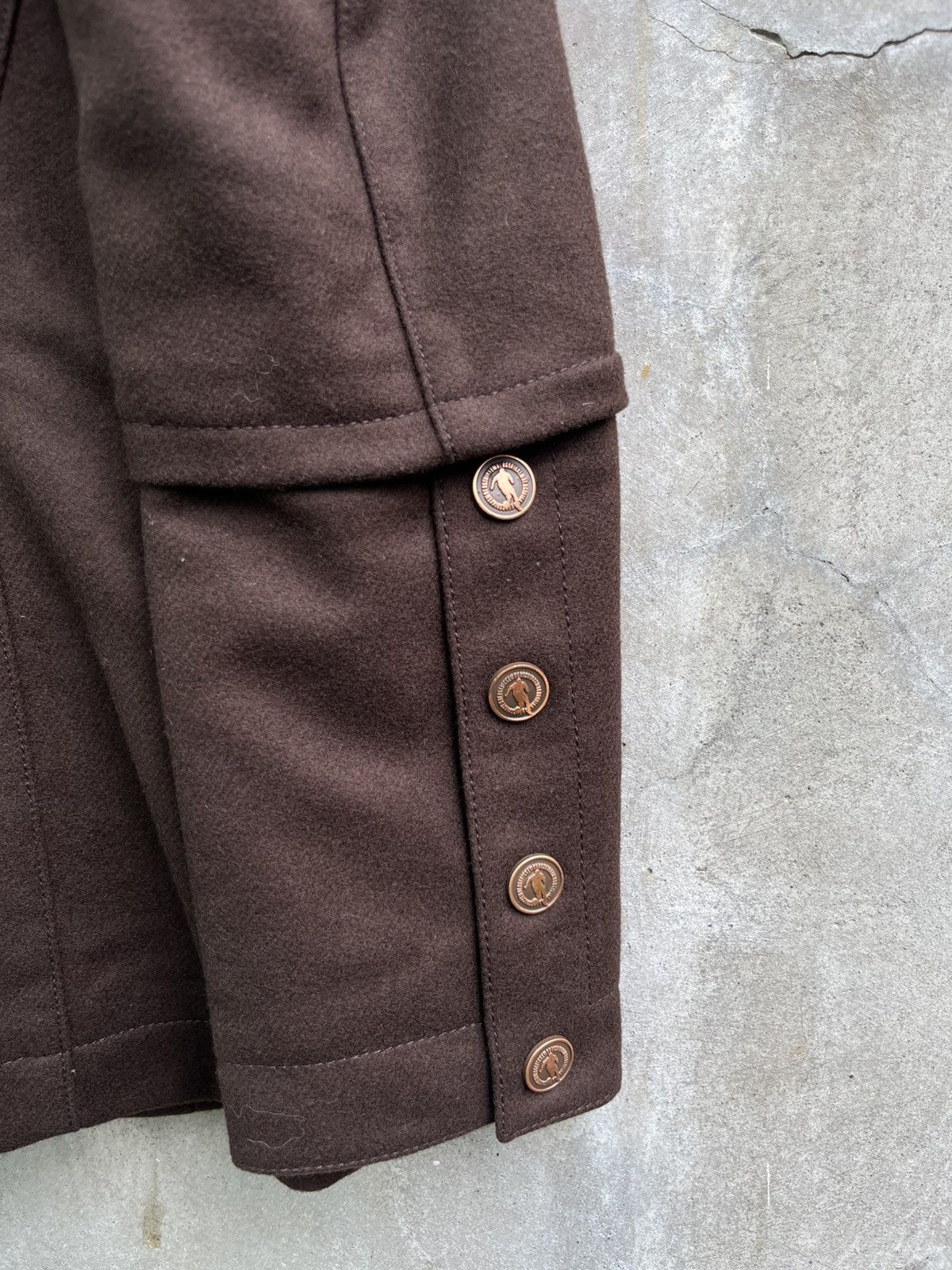 Dirk Bikkembergs Wool Riders Jacket Size M / US 6-8 / IT 42-44 - 7 Thumbnail