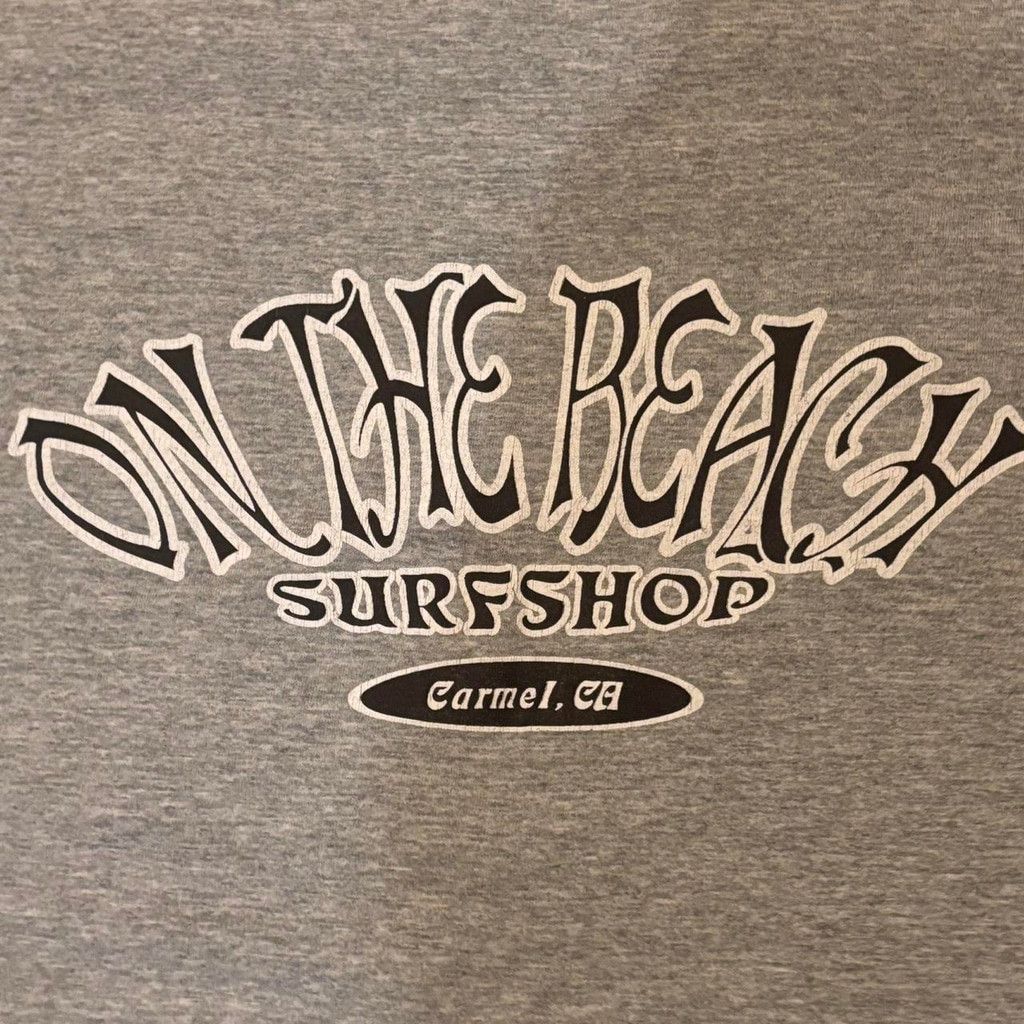 Quiksilver Grey On The Beach Surf Shop T-Shirt Size US L / EU 52-54 / 3 - 3 Thumbnail