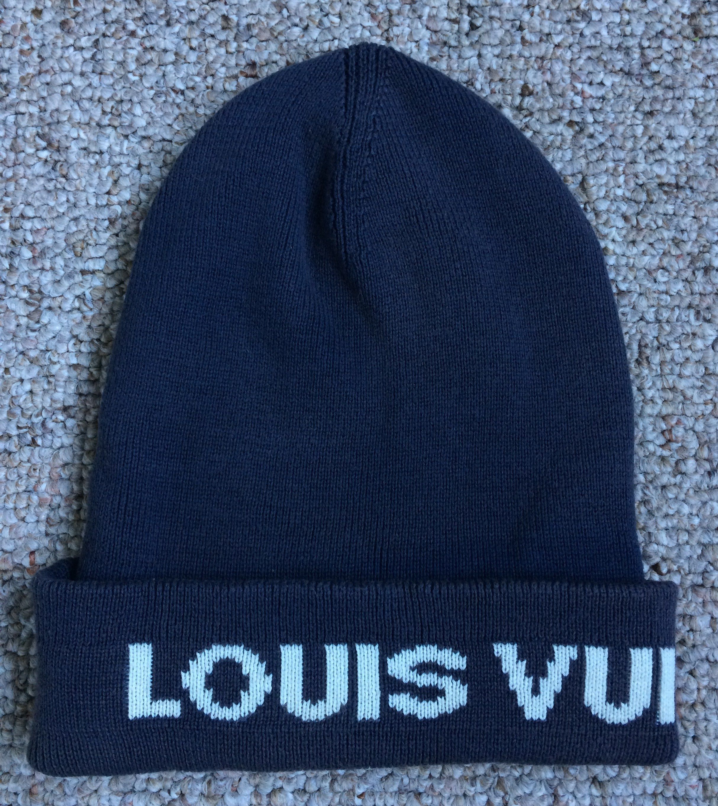 Louis Vuitton S/S 2003 Louis Vuitton Cup Logo Beanie Size ONE SIZE - 1 Thumbnail