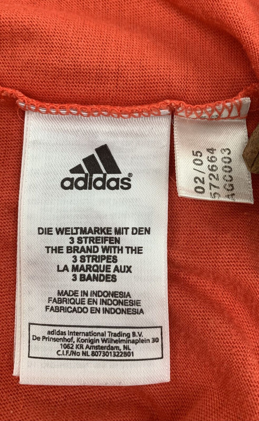 Adidas Ultra-rare original Adidas tee from the early 2000s Size US XS / EU 42 / 0 - 9 Thumbnail