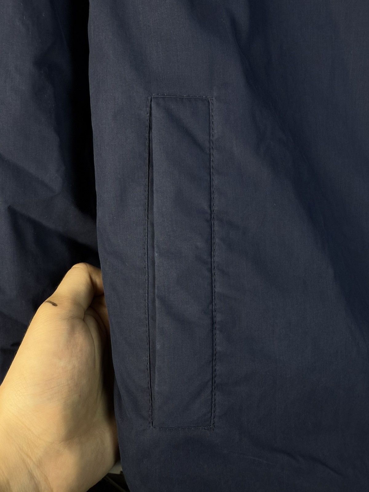 Yves Saint Laurent Warm YSL Jacket Navy YSL Bomber Size US M / EU 48-50 / 2 - 12 Thumbnail