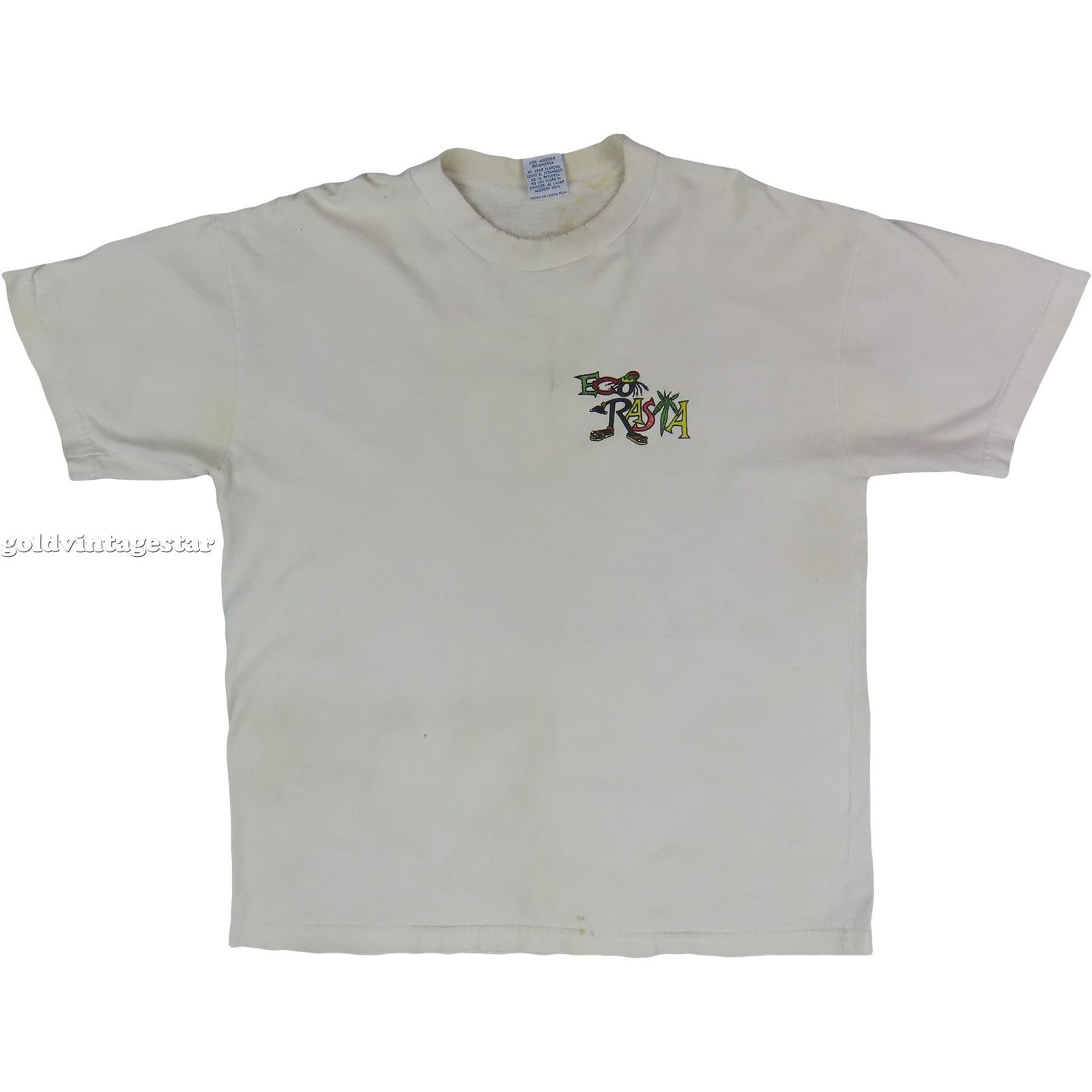 Other Vintage Rasta 420 Marijuana Weed Smoke Out Drinking T Shirt Size US L / EU 52-54 / 3 - 7 Thumbnail