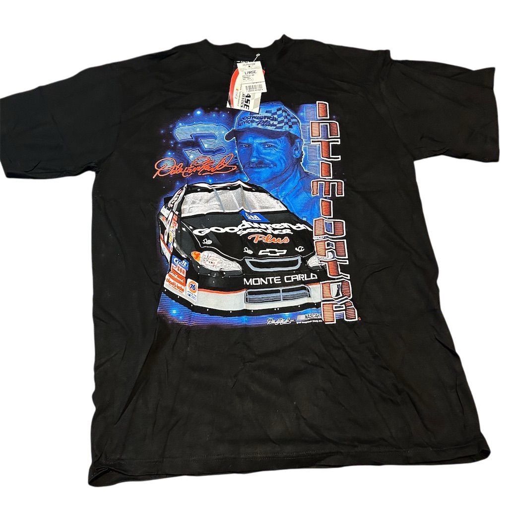 Chase Authentics DEADSTOCK NWT Vintage Dale Earnhardt Intimidator T-Shirt Size US L / EU 52-54 / 3 - 1 Thumbnail