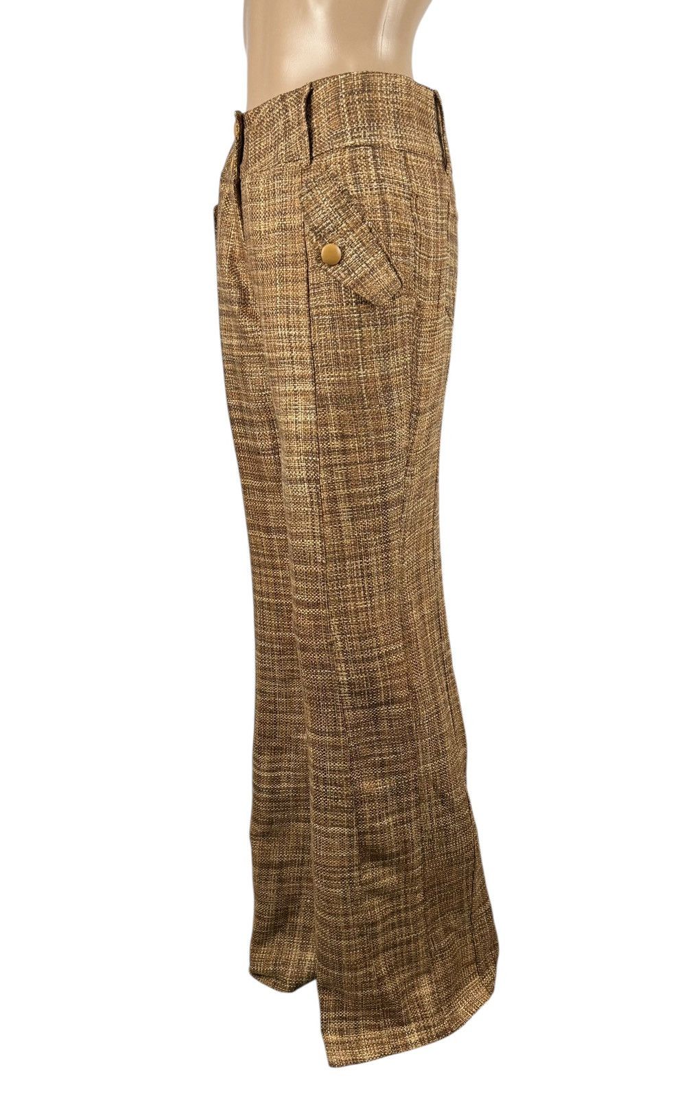 Other Tarun Tahiliani Cotton Pants Bootcut Knit size M Size 28" / US 6 / IT 42 - 1 Thumbnail