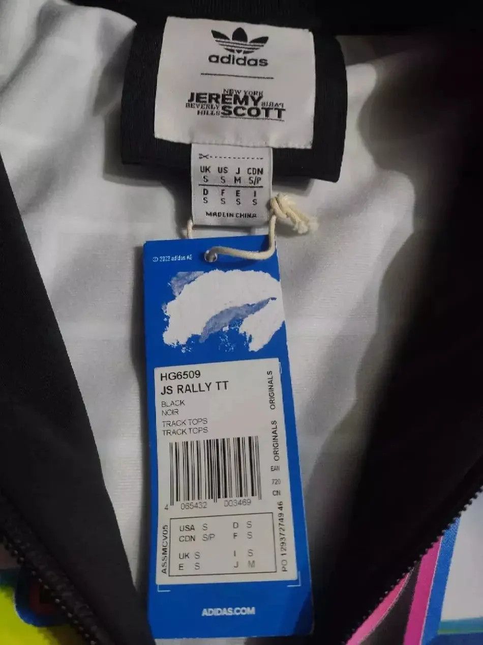 Adidas × Jeremy Scott SET Adidas x Jeremy Scott Rally Track Jacket + Pants UNISEX Size US S / EU 44-46 / 1 - 3 Thumbnail