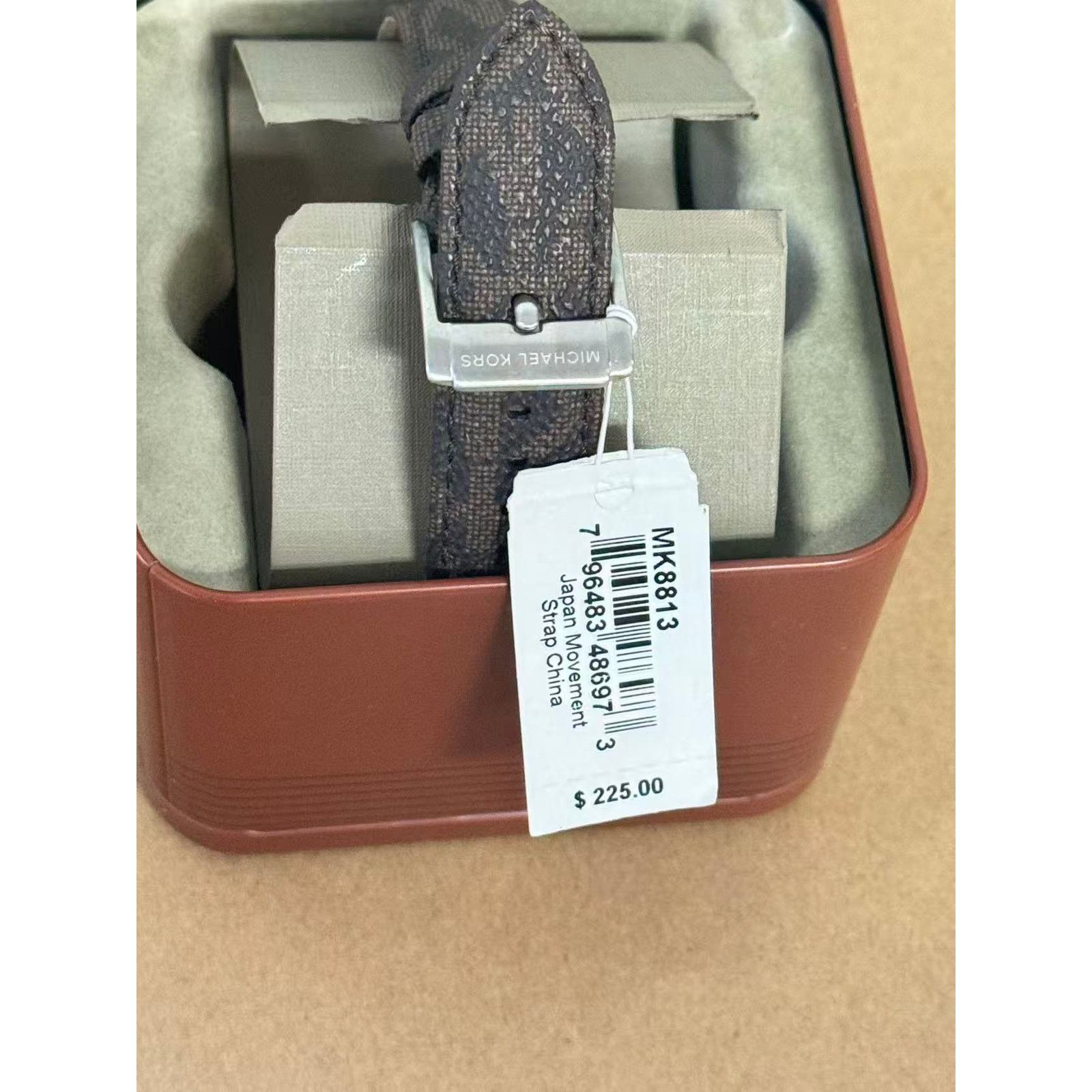 Michael Kors Michael Kors MK8813 Irving Quartz Three-Hand Brown Watch Size 42 - 3 Thumbnail