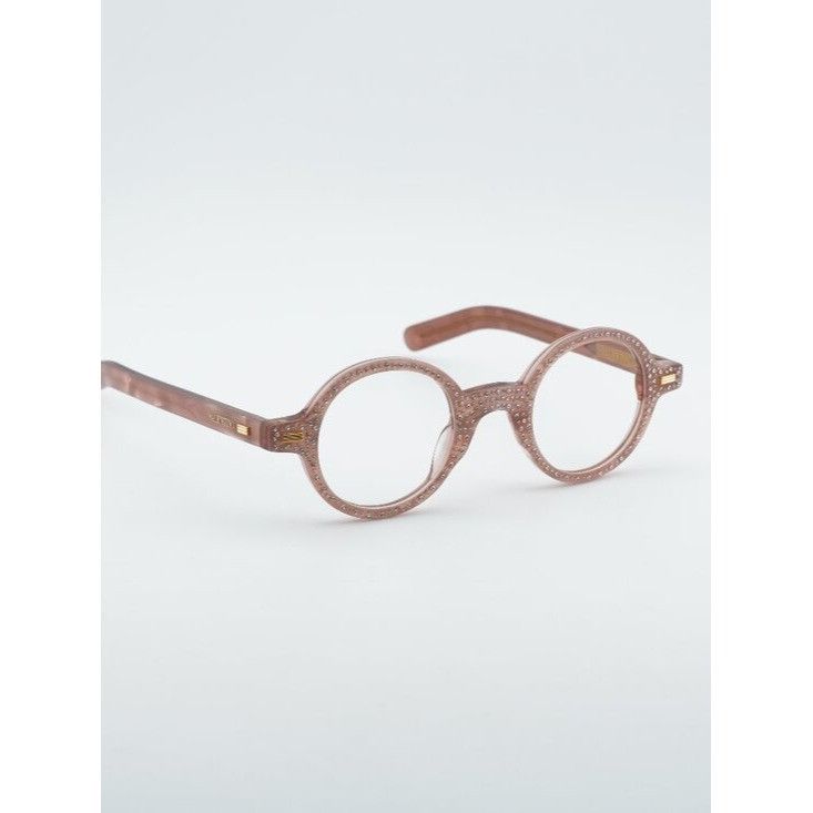 Valentino Valentino VLX-185E Eyeglasses Pink with Stones 43mm Round Size ONE SIZE - 6 Thumbnail