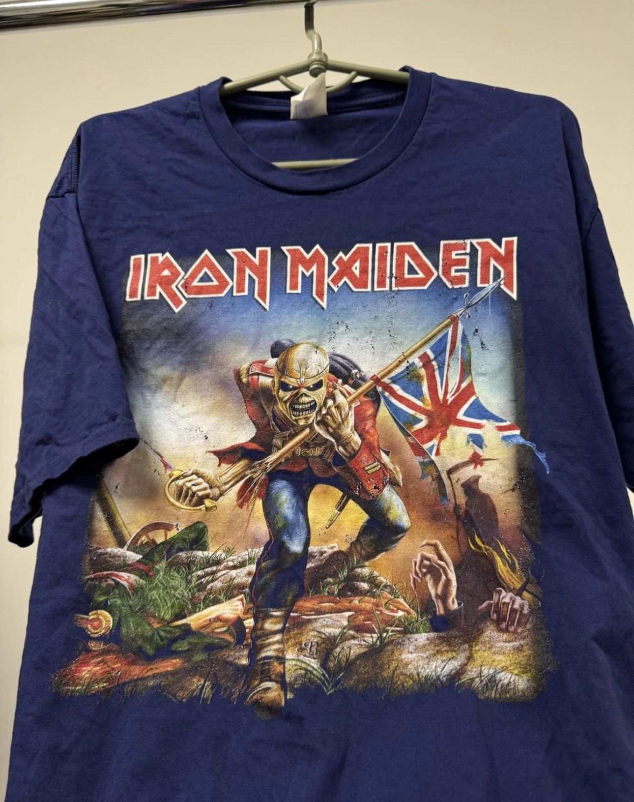 Iron Maiden Vintage T- Shirt Iron Maiden The Trooper Men’s Xl Size Size US XL / EU 56 / 4 - 3 Thumbnail