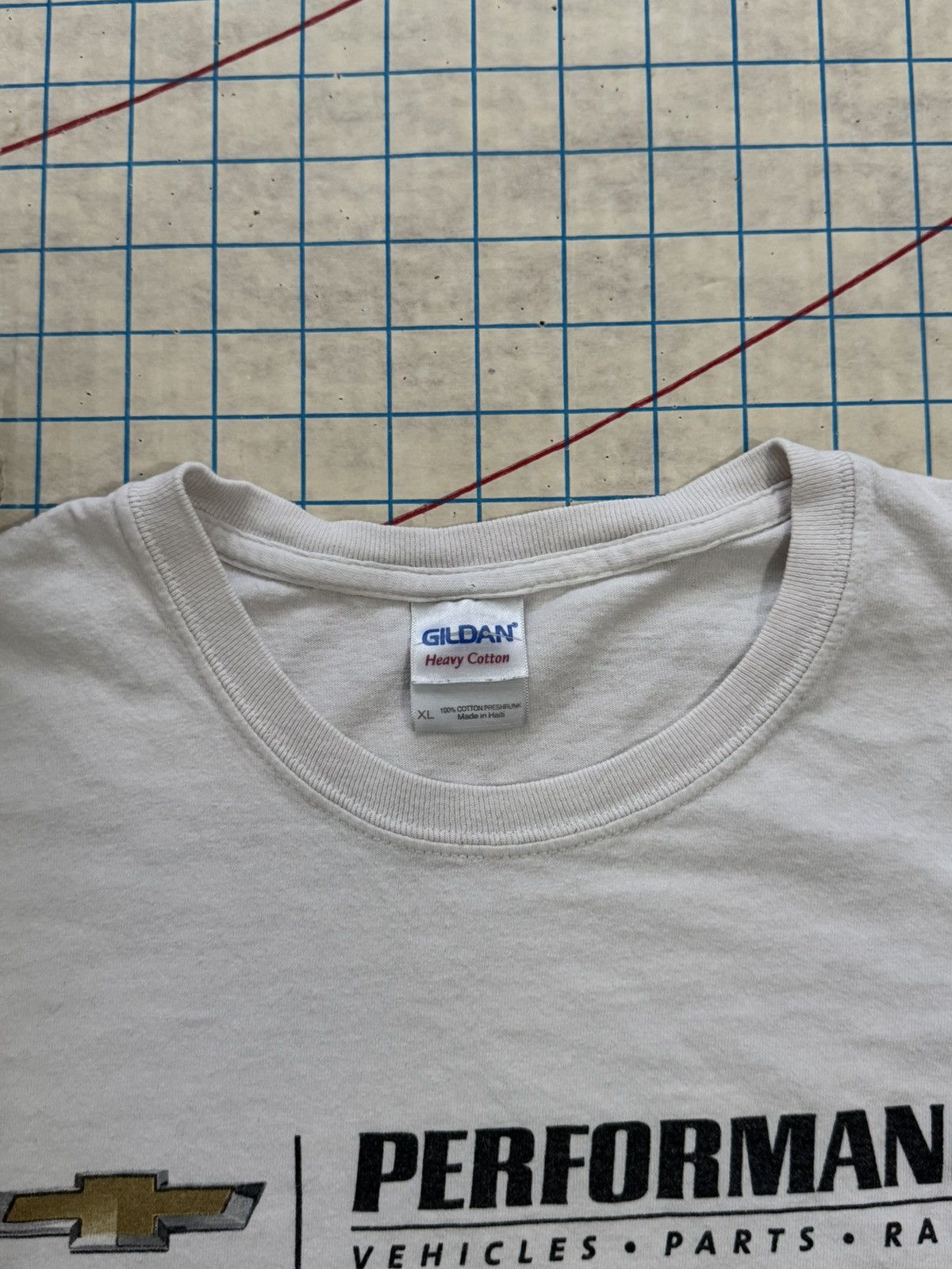 Vintage Chevy Performance Parts Racing Corvette Graphic Tee XL Mens Size US XL / EU 56 / 4 - 8 Thumbnail