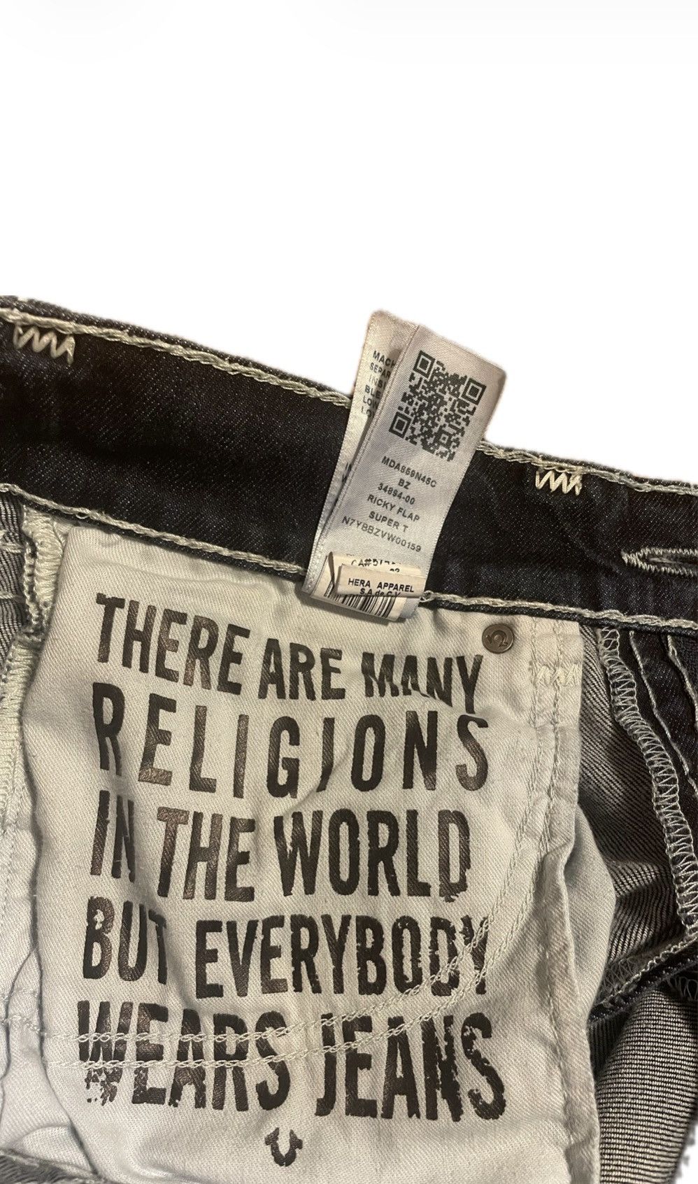 True Religion True Religion Jean Super T Size US 32 / EU 48 - 5 Thumbnail