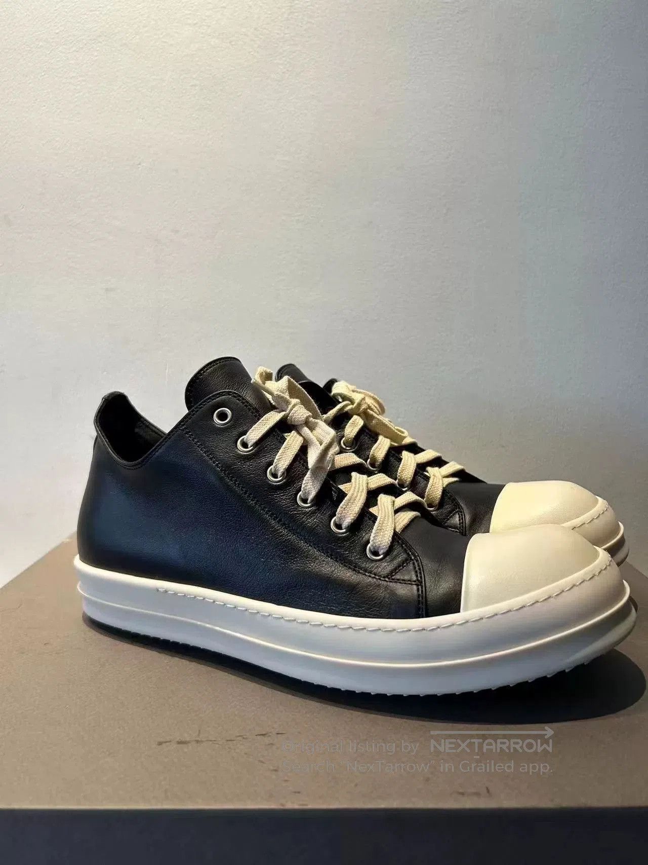 Rick Owens Rick Owens Low Top Sneakers Size 44. Size US 10 / EU 43 - 1 Thumbnail