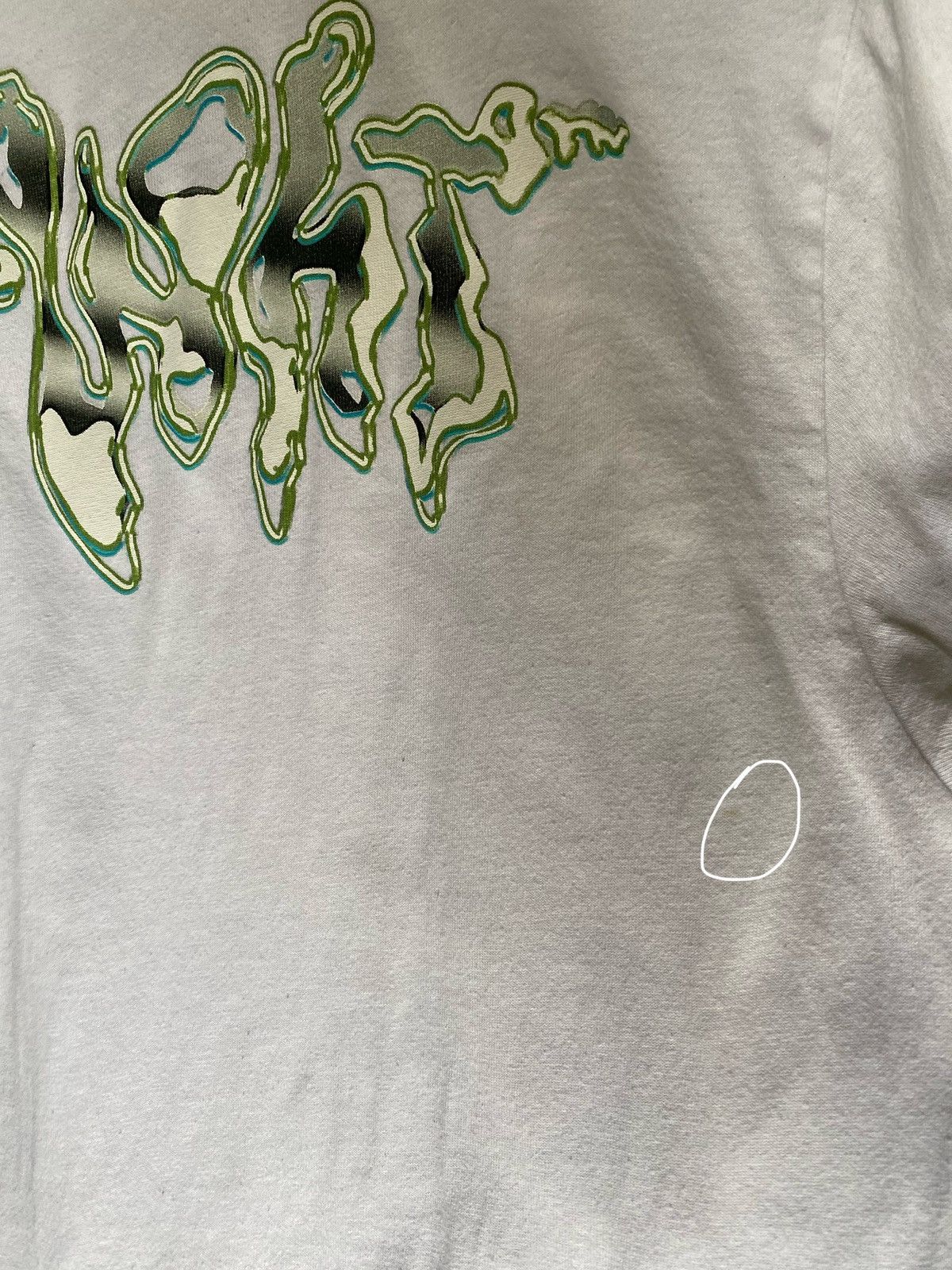 Off-White Off-White 90s Liquid T Shirt Size Medium Size US M / EU 48-50 / 2 - 12 Thumbnail