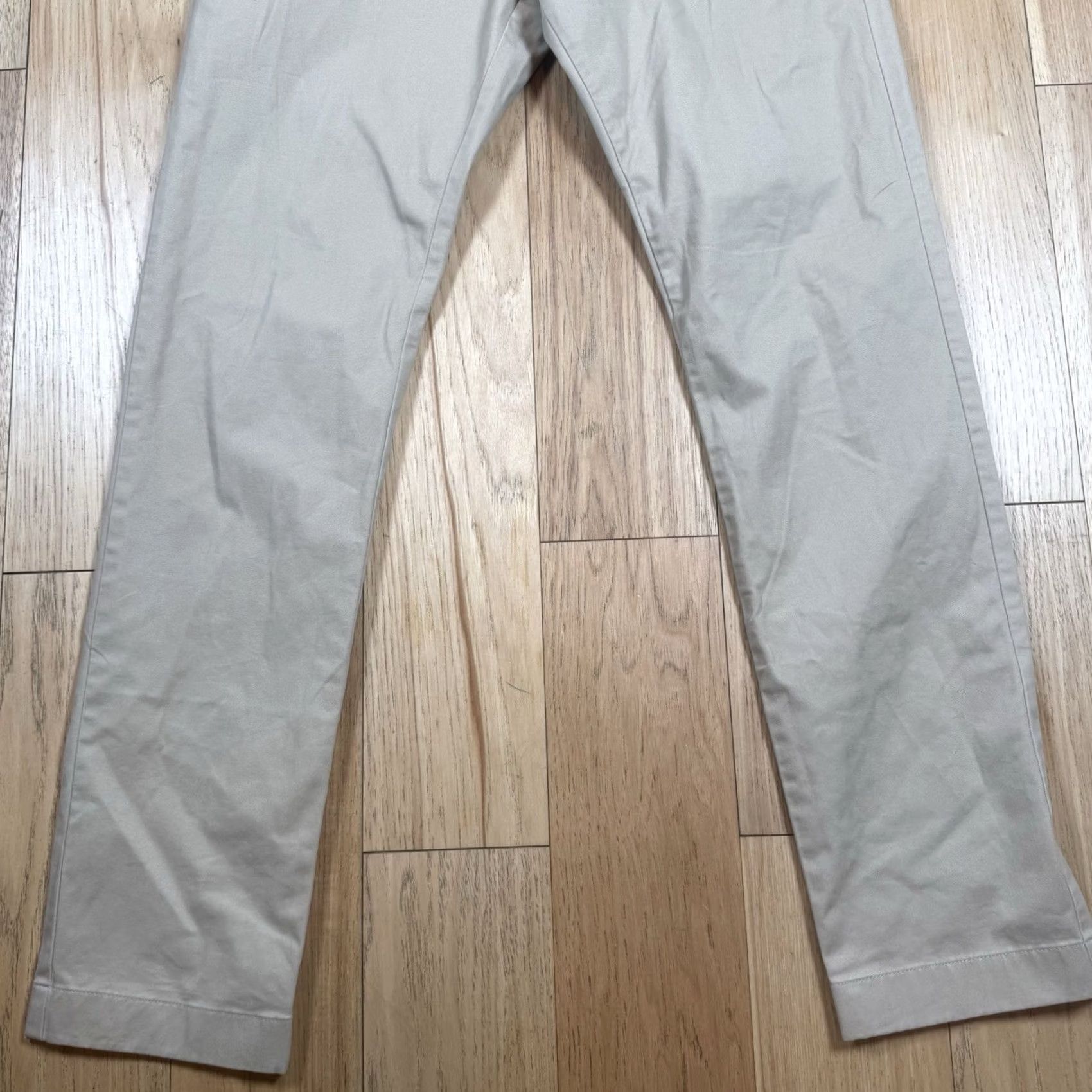 J.Crew J.CREW Chino Pants Mens 32x32 Straight Slim Flex Stretch Cotton Workwear Casual Beige 32 Inseam Slim Leg Style Straight Men's Pants Size US 32 / EU 48 - 4 Thumbnail