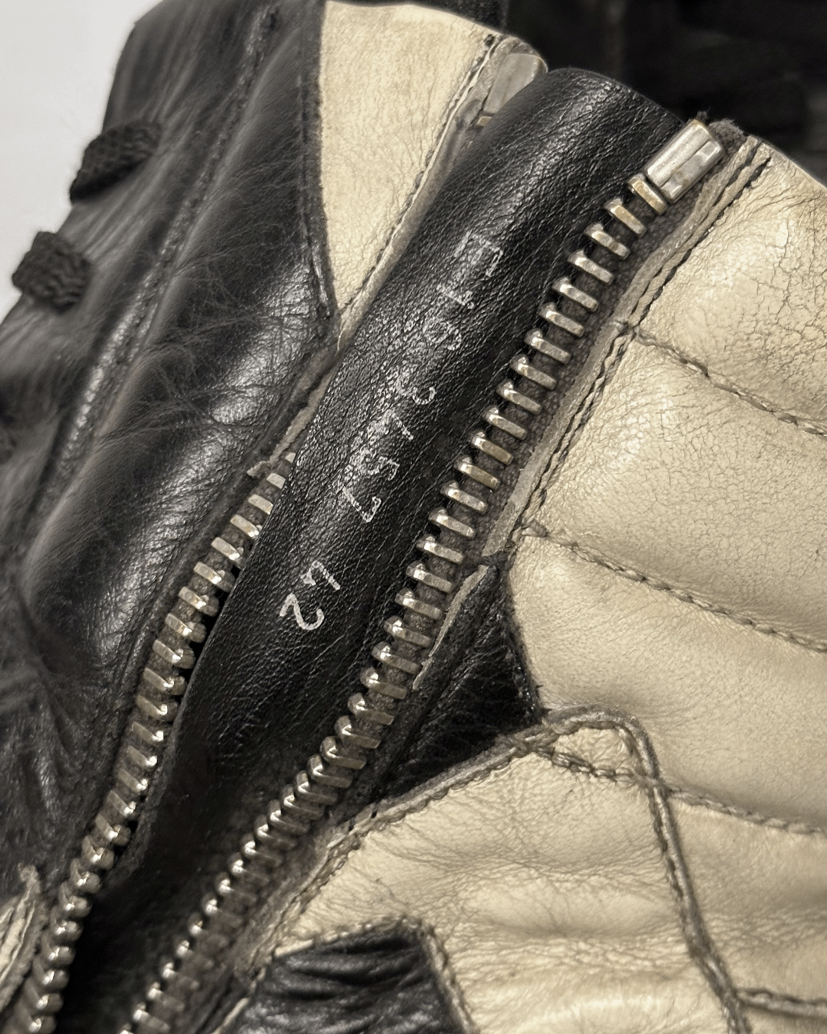 Rick Owens Rick Owens Black Milk Geobasket Size US 9 / EU 42 - 8 Thumbnail