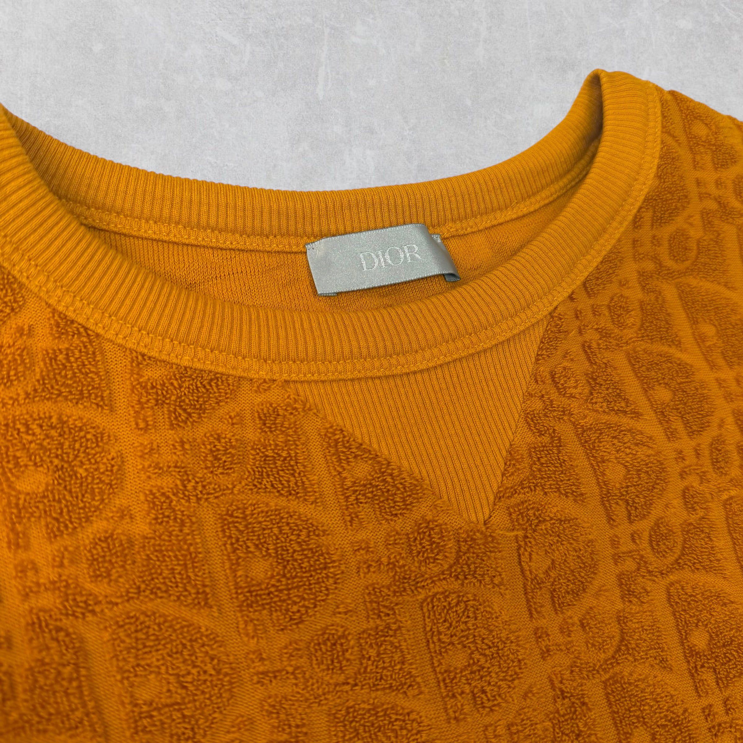 Dior Dior Oblique Relaxed Fit T-Shirt Orange L Size US L / EU 52-54 / 3 - 3 Thumbnail