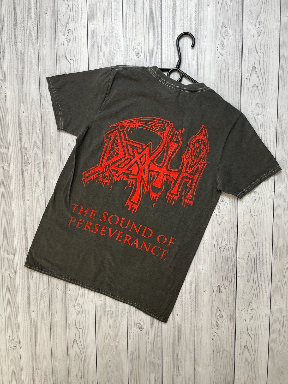 Band Tees Vintage Death Leprosy rock tee big logo Y2K Band tee Metal M Size US M / EU 48-50 / 2 - 2 Thumbnail