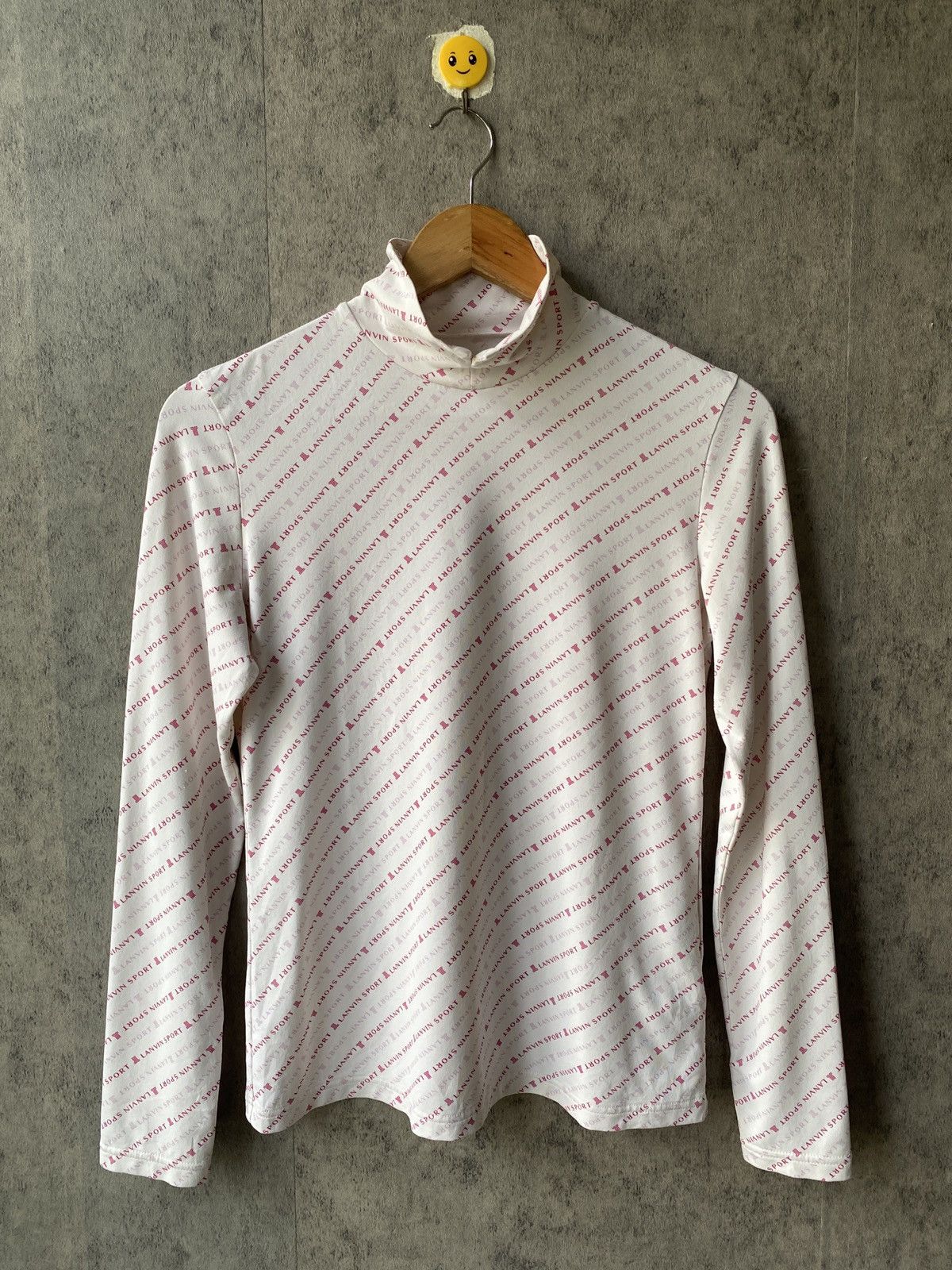 Lanvin Lanvin Monogram Turtleneck Design Shirt Size S / US 4 / IT 40 - 3 Thumbnail