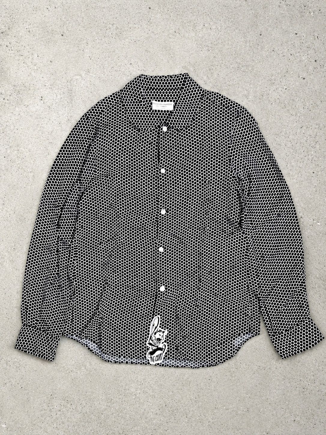 Comme des Garcons CDG AD2001 Cupra Polka Dot Shirt Size US M / EU 48-50 / 2 - 1 Thumbnail
