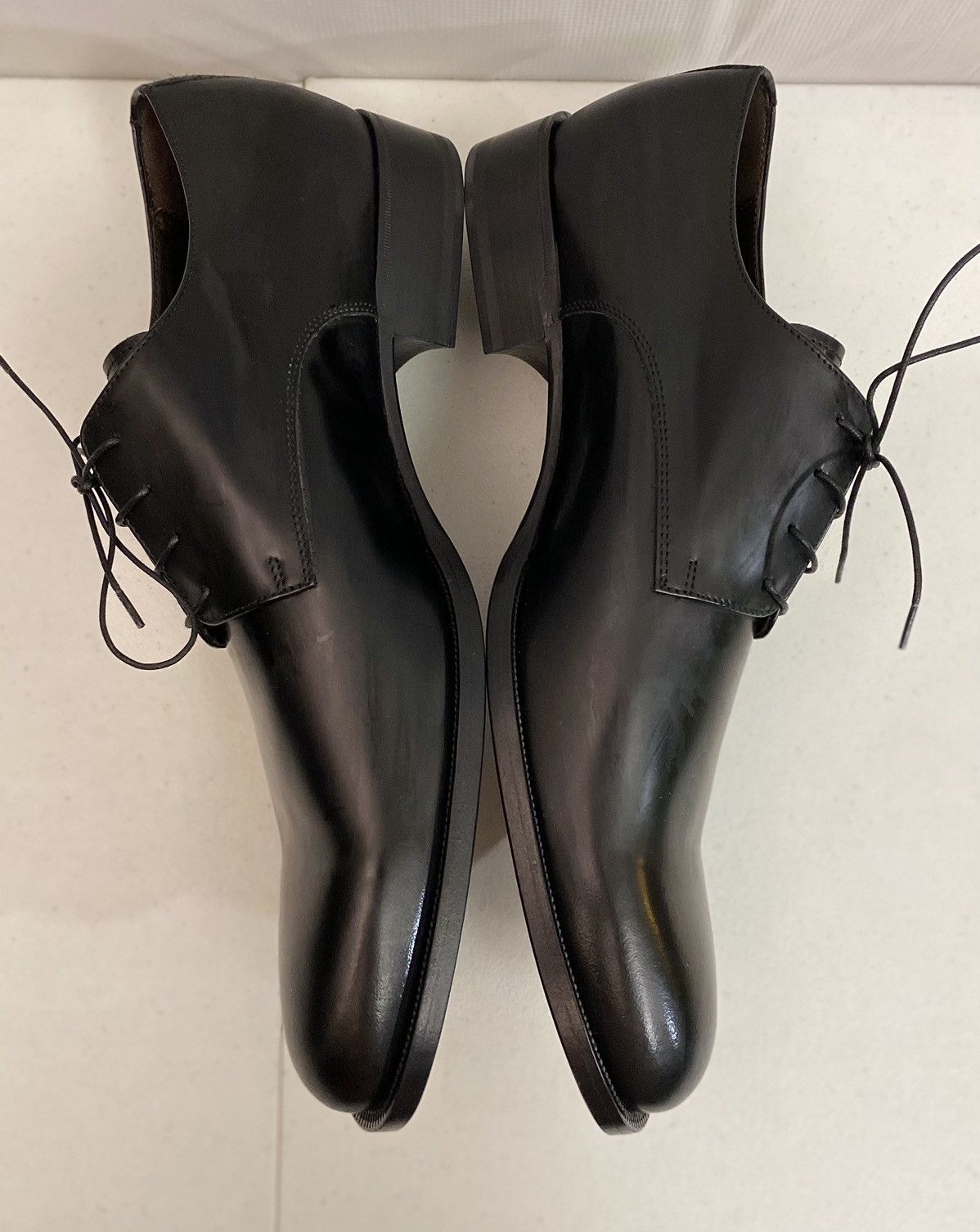 Dsquared2 Dsquared2 🇮🇹 Black Polished Leather Evening Derby 12 NEW Size US 12 / EU 45 - 10 Thumbnail