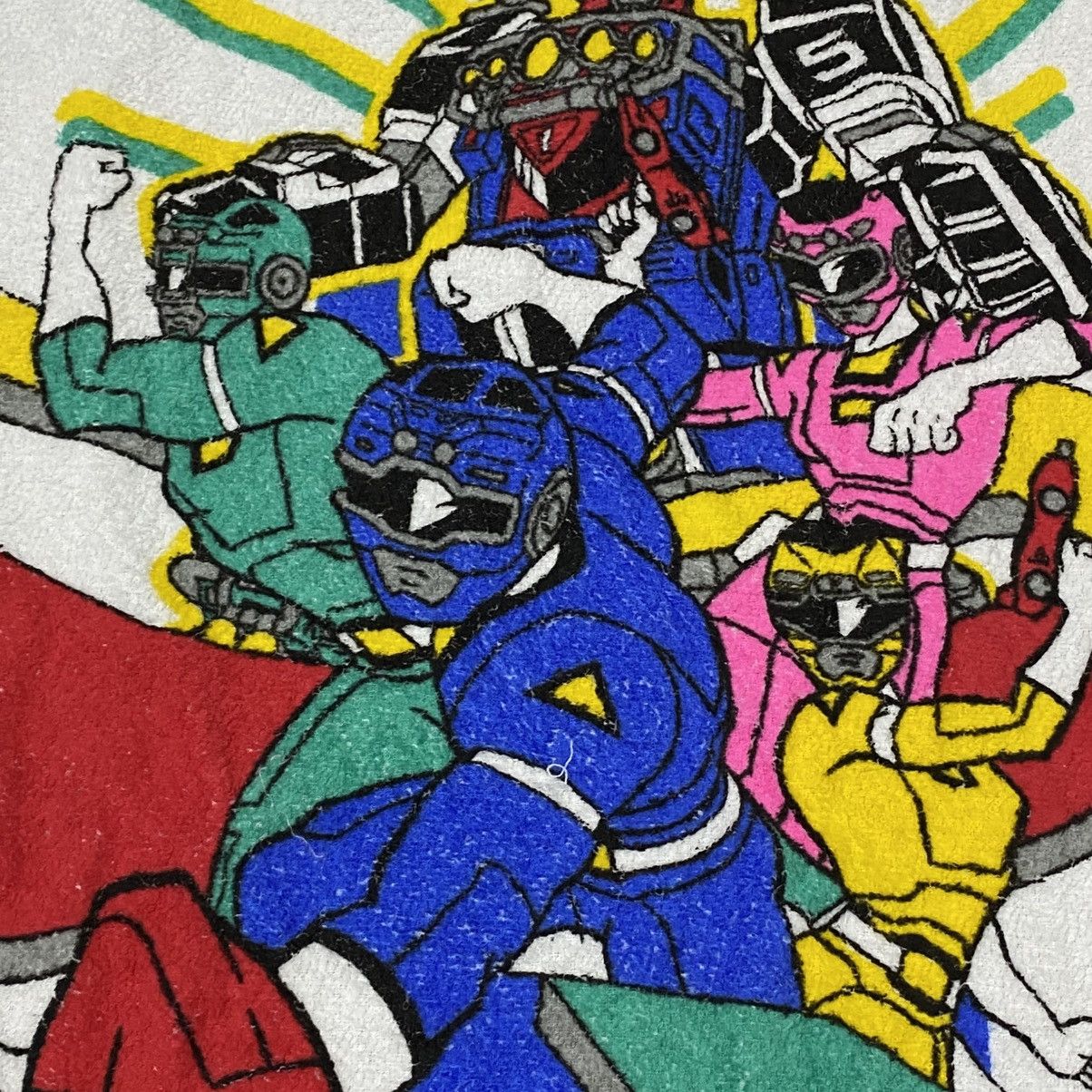 Anime Vintage Gekisou Sentai Carranger japanese power rangers Size ONE SIZE - 4 Thumbnail
