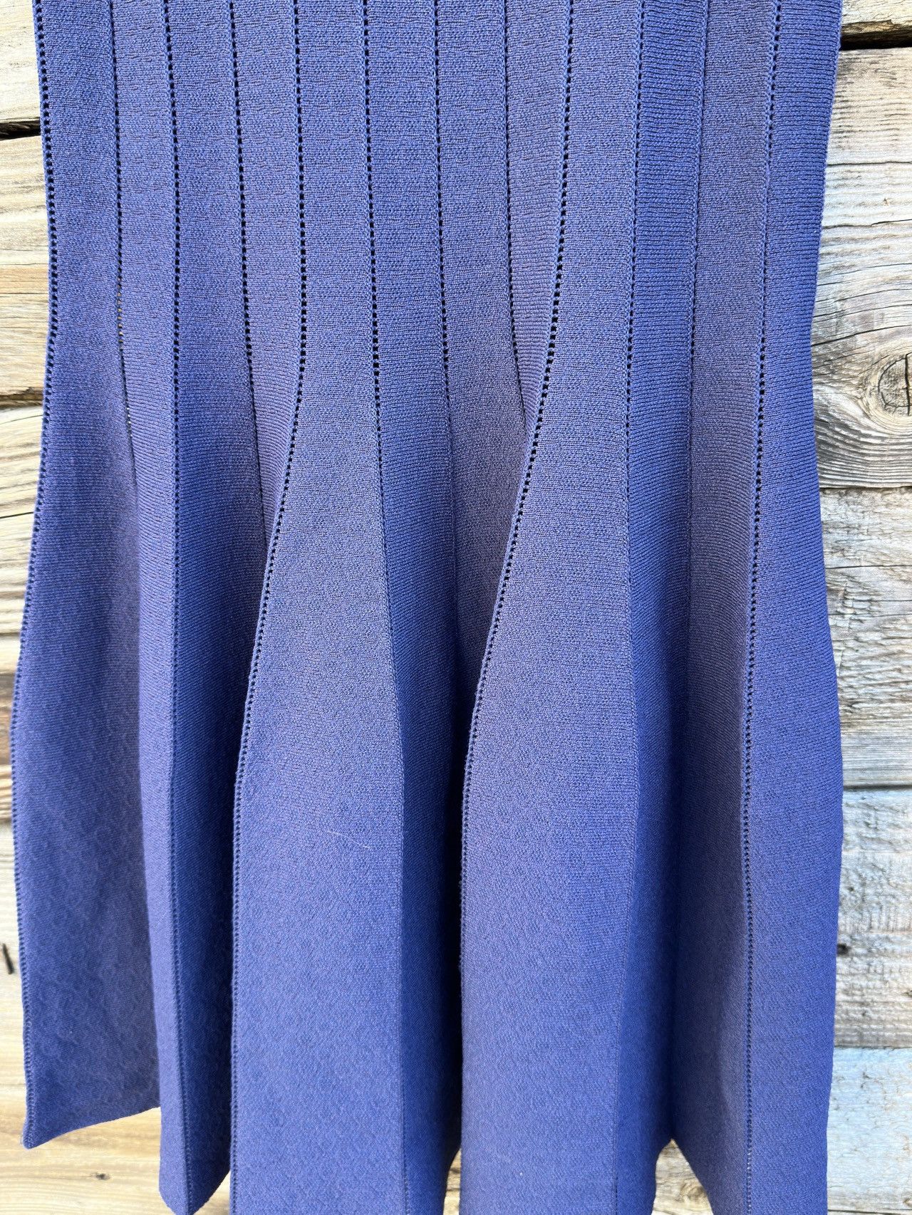 Alaia Alaïa Paris Vintage 2000s Ribbed Knit Flare Dress Size M / US 6-8 / IT 42-44 - 6 Thumbnail