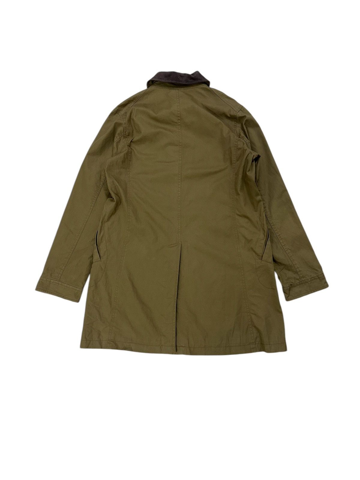 Global Work × Japanese Brand Global Work Aesthetic Workwear Style Corduroy Trench Coat Size US L / EU 52-54 / 3 - 2 Thumbnail