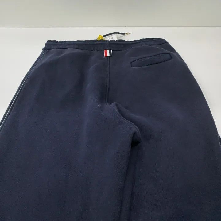 Thom Browne Thom Browne Blue Striped Sweatpants for Men -2507 Size US 30 / EU 46 - 5 Thumbnail