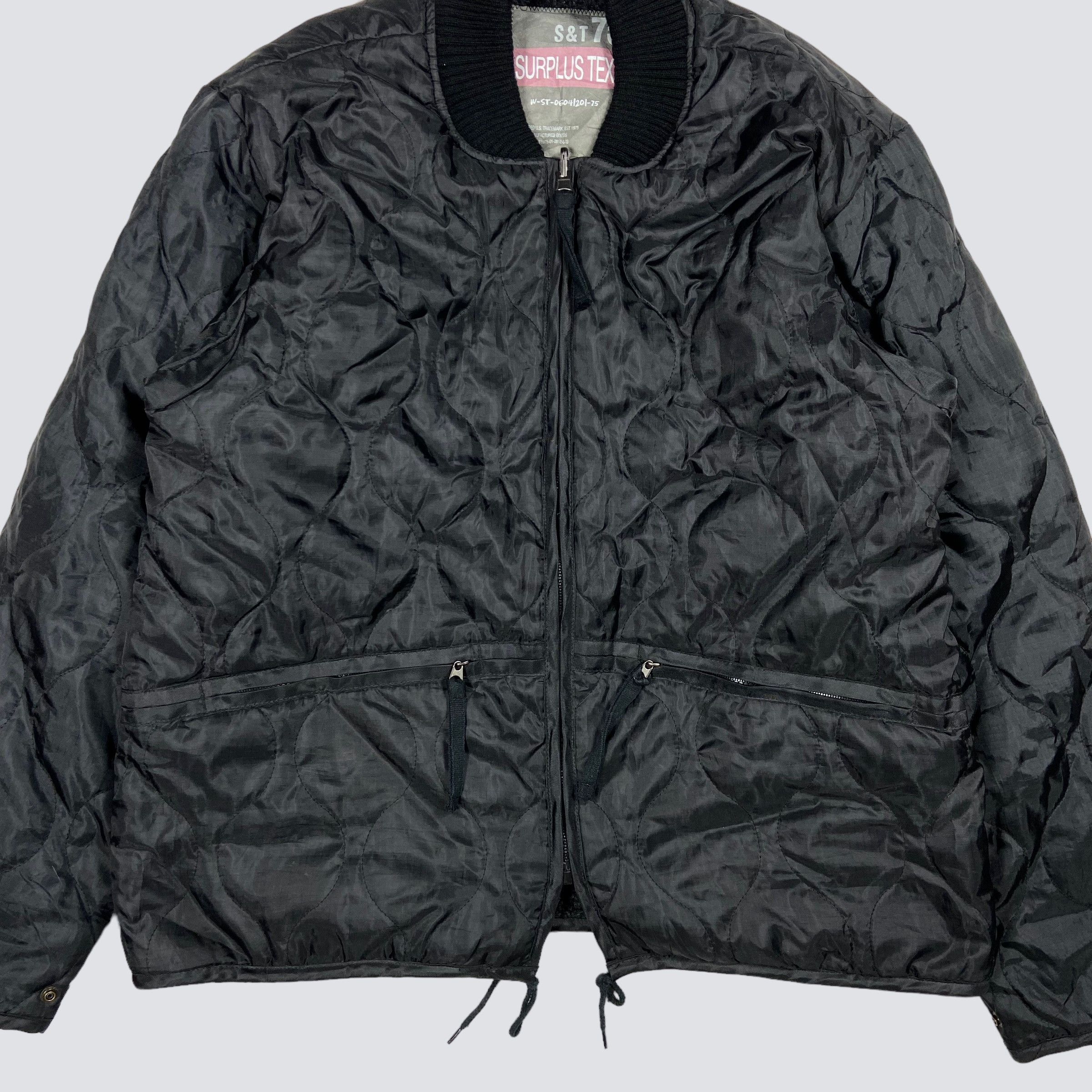 Vintage ARCHIVE SURPLUS BONDAGE REVERSIBLE LINER JACKET - № 2108 Size US XL / EU 56 / 4 - 4 Thumbnail
