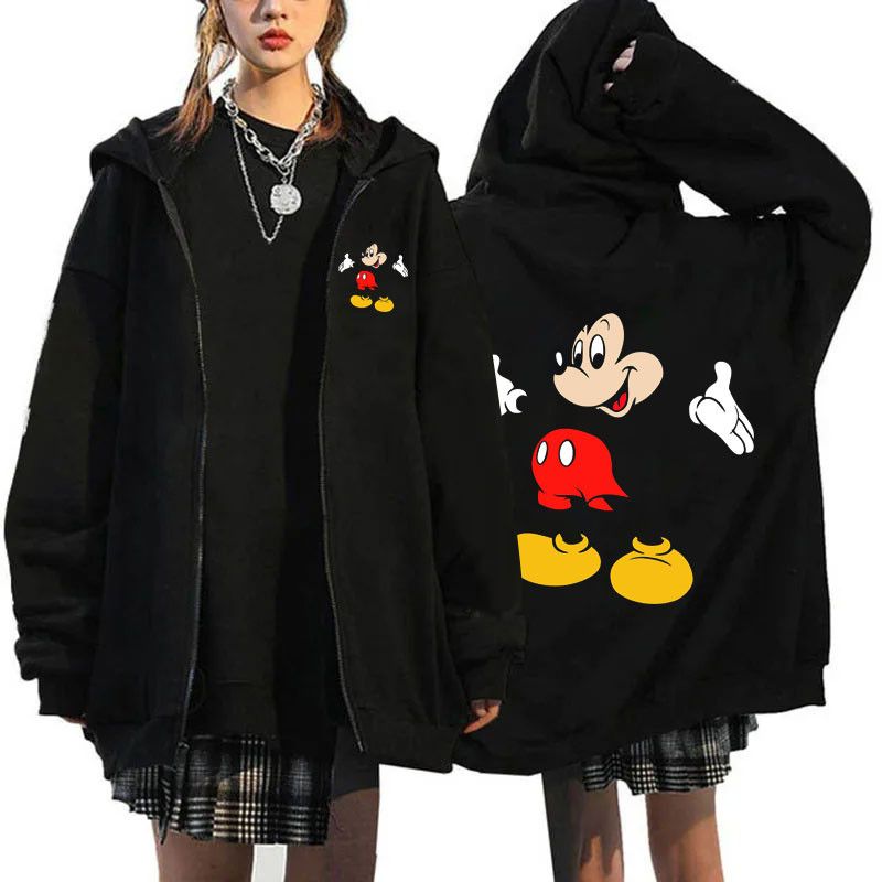 Japanese Brand Custom Disney Mickey Mouse Hoodie Size M / US 6-8 / IT 42-44 - 1 Preview