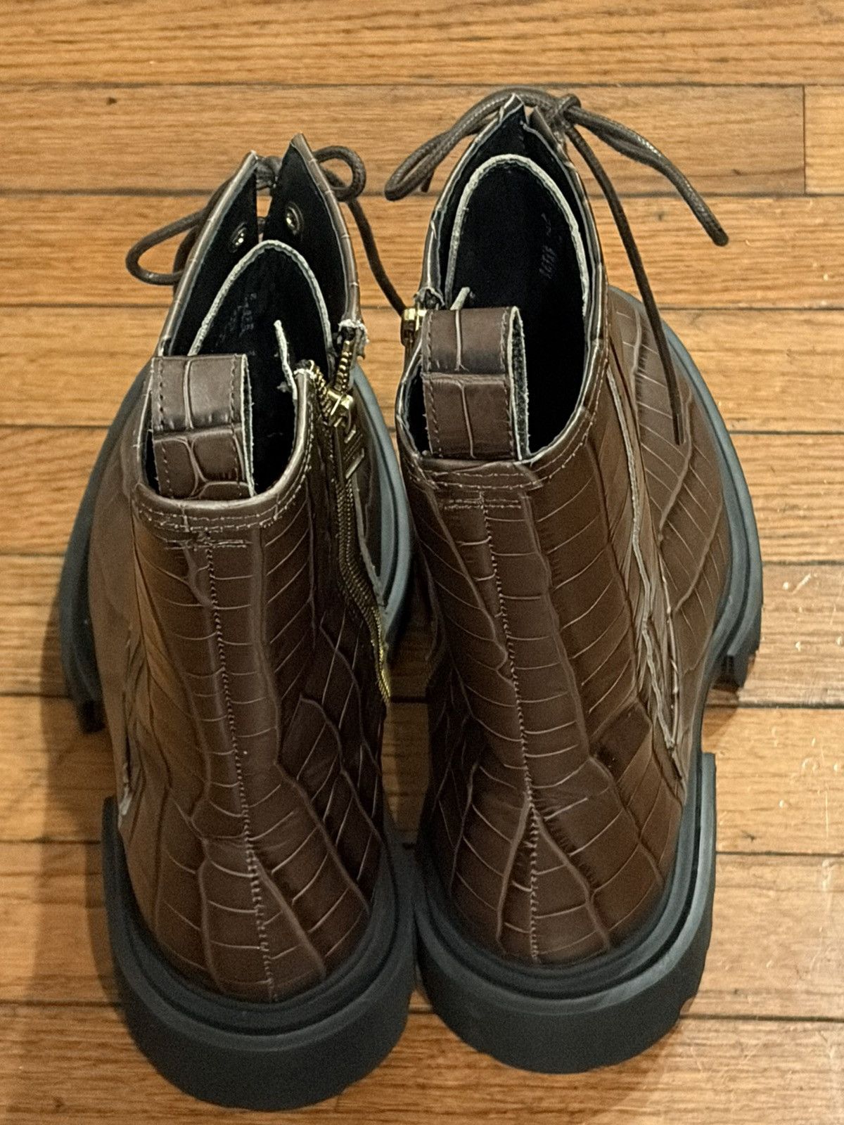 Allsaints AllSaints Maren Croco Leather Size US 10 / IT 40 - 7 Thumbnail