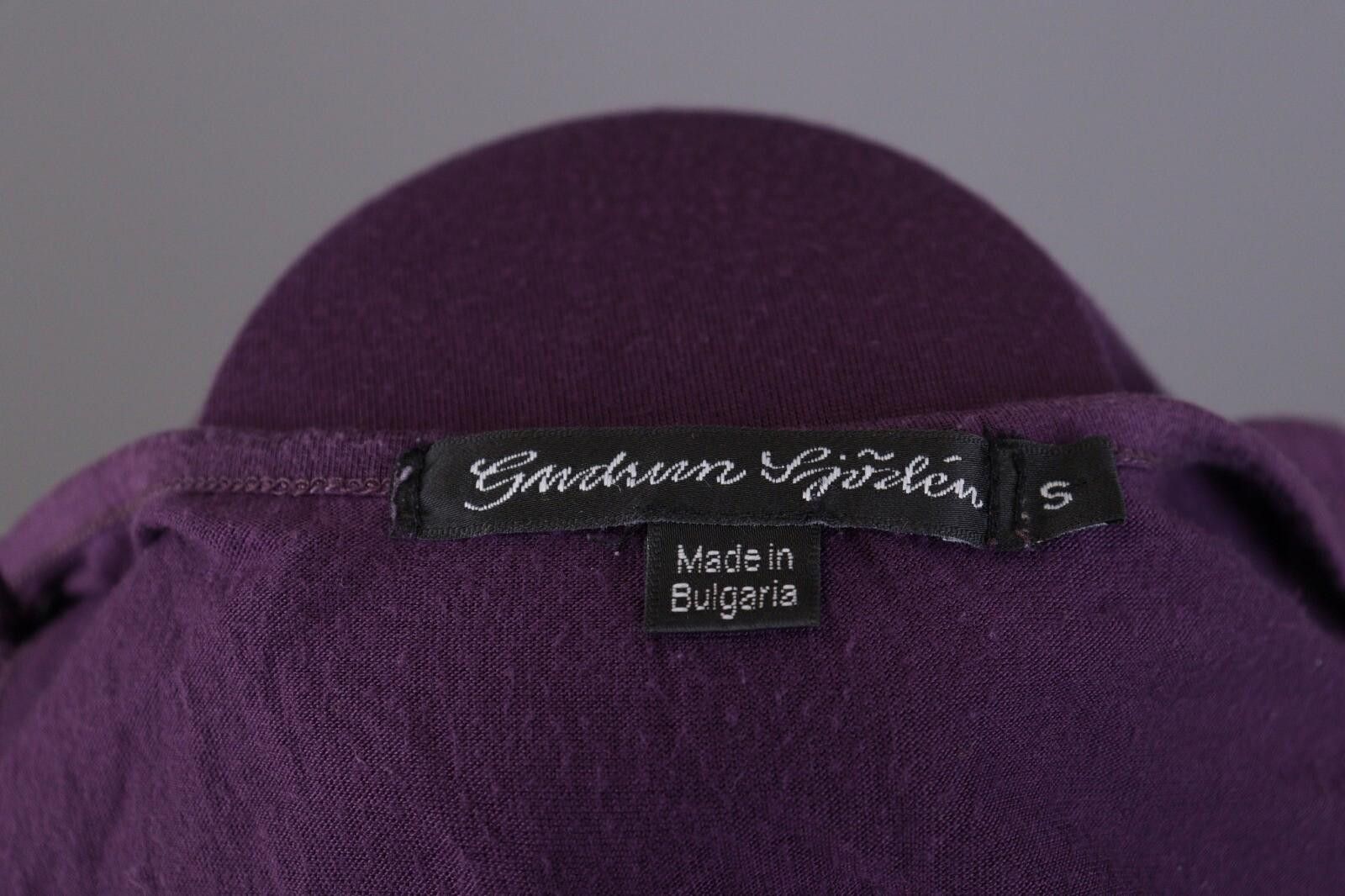 Designer Gudrun Sjoden Purple Modal Midi A-Line Dress Size S Size S / US 4 / IT 40 - 12 Thumbnail