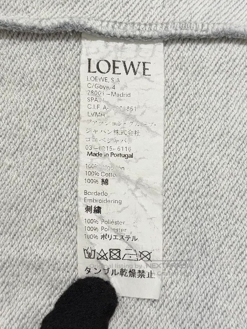 Loewe Loewe Gray Large Embroidered Sweatshirt Size L / US 10 / IT 46 - 9 Thumbnail