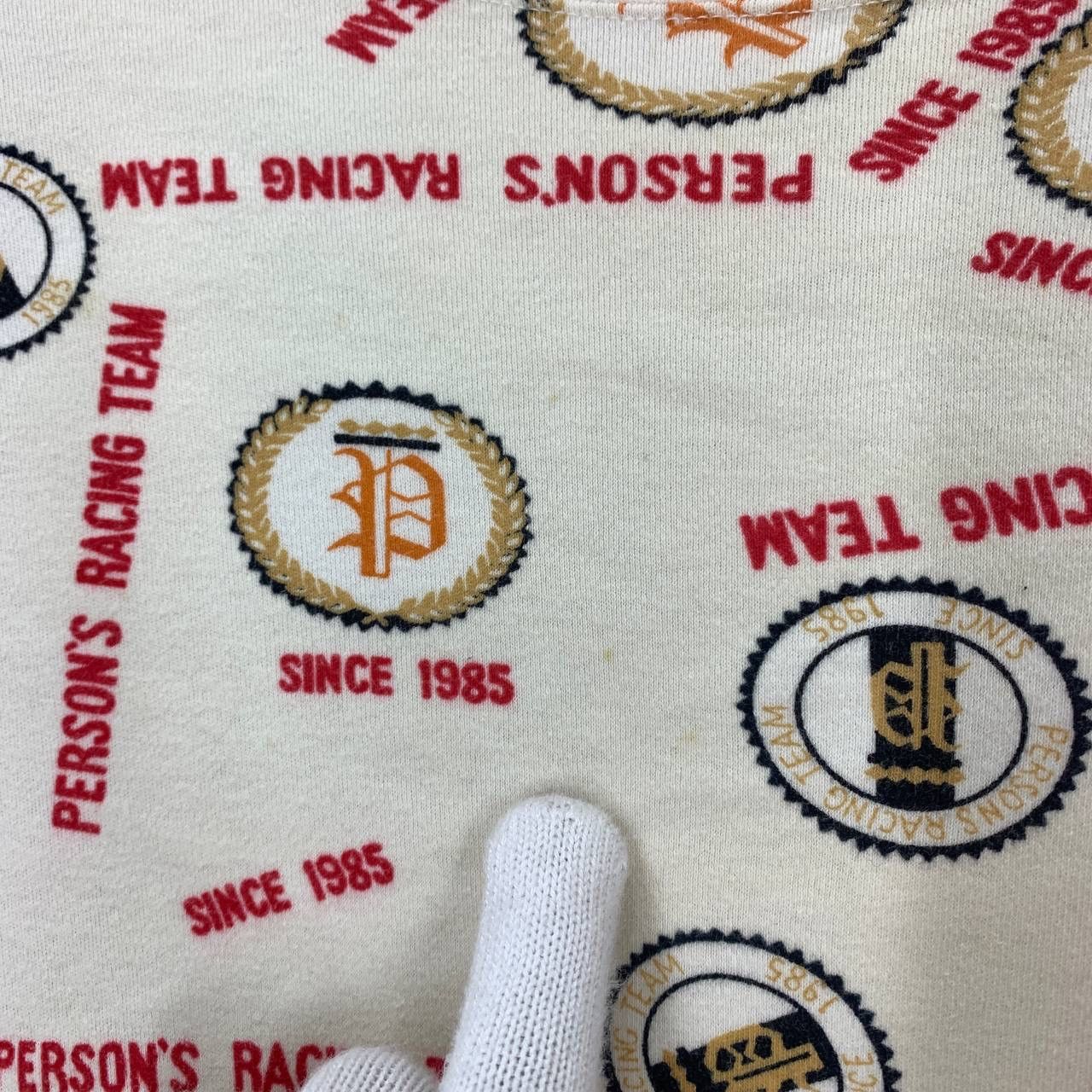 PERSON'S × Vintage Vintage PERSON'S RACING TEAM Sweatshirt #2463/AM Size US M / EU 48-50 / 2 - 5 Thumbnail