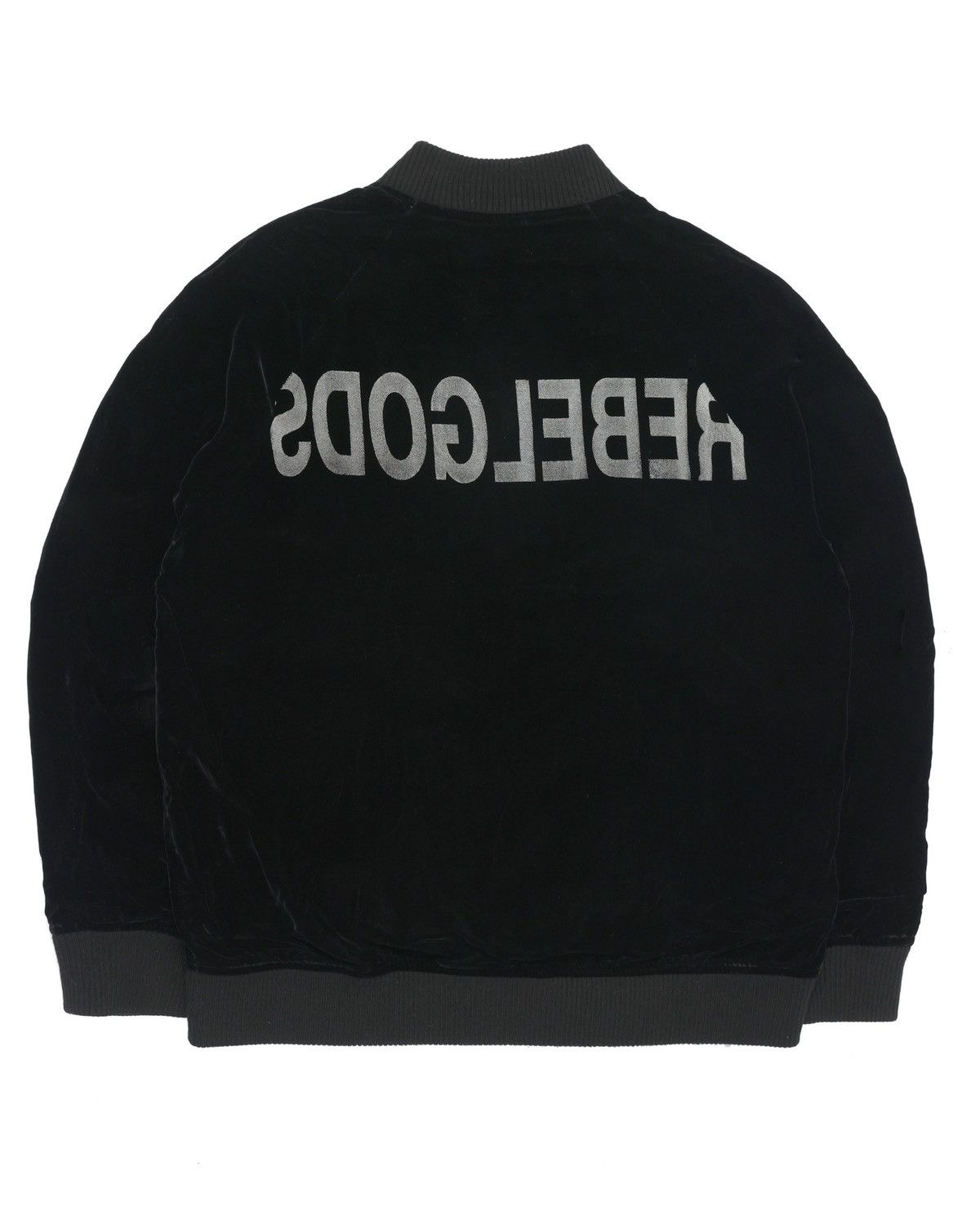 Undercover Undercover “Rebel Gods” Velour Varsity Jacket Size US L / EU 52-54 / 3 - 4 Thumbnail