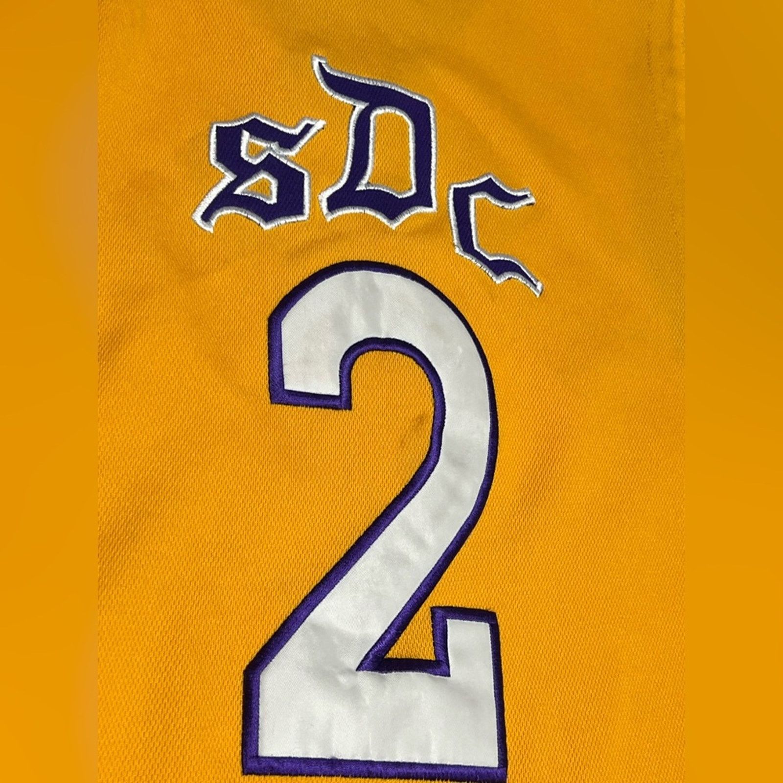 Snoop Dogg Vintage Y2K Snoop Dogg Lakers Hoop Basketball Jersey RARE Size US L / EU 52-54 / 3 - 11 Thumbnail