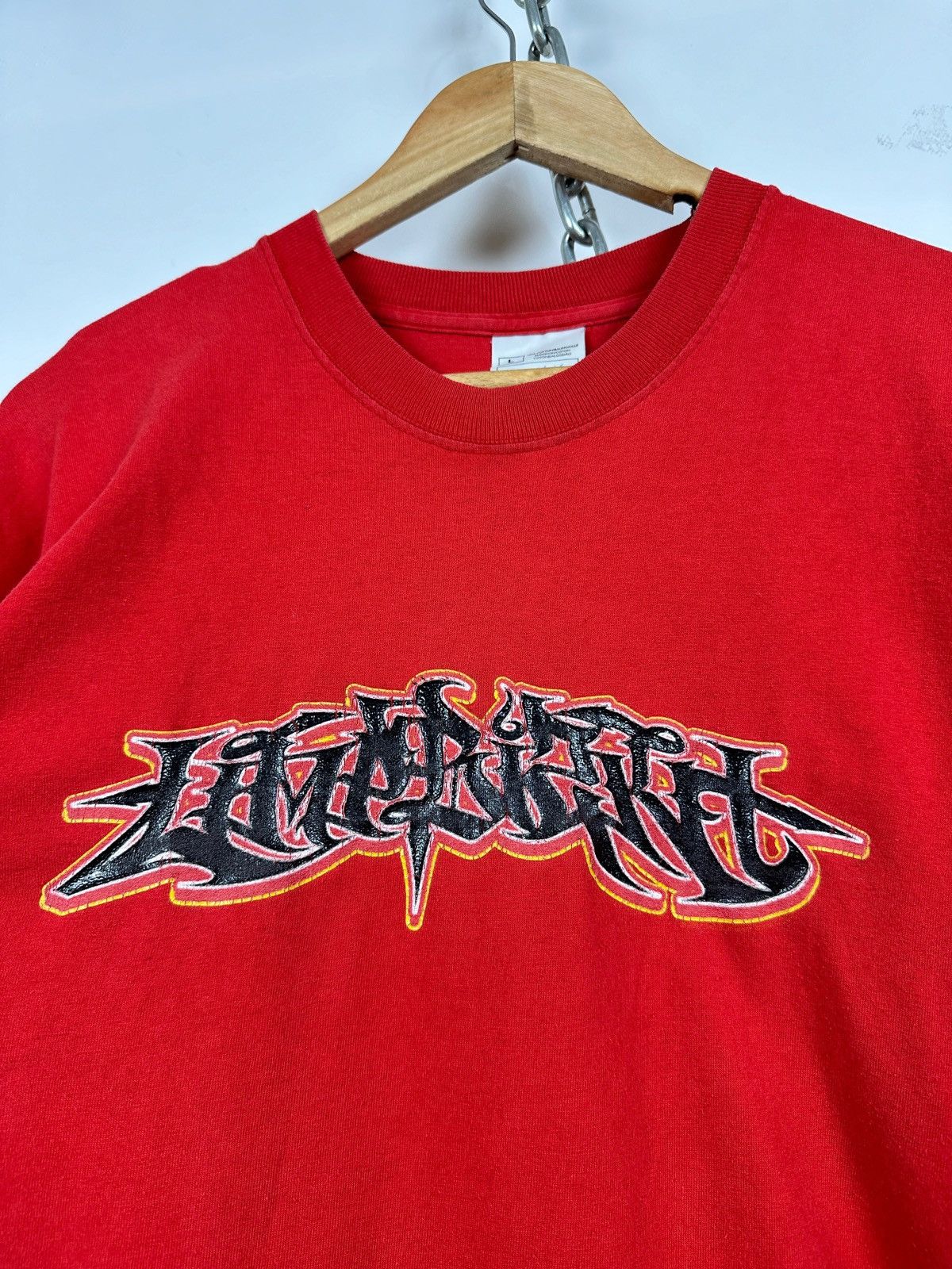Band Tees 2001 Vintage Limp Bizkit Vintage Y2K Graffiti Band T-Shirt Size US L / EU 52-54 / 3 - 7 Thumbnail