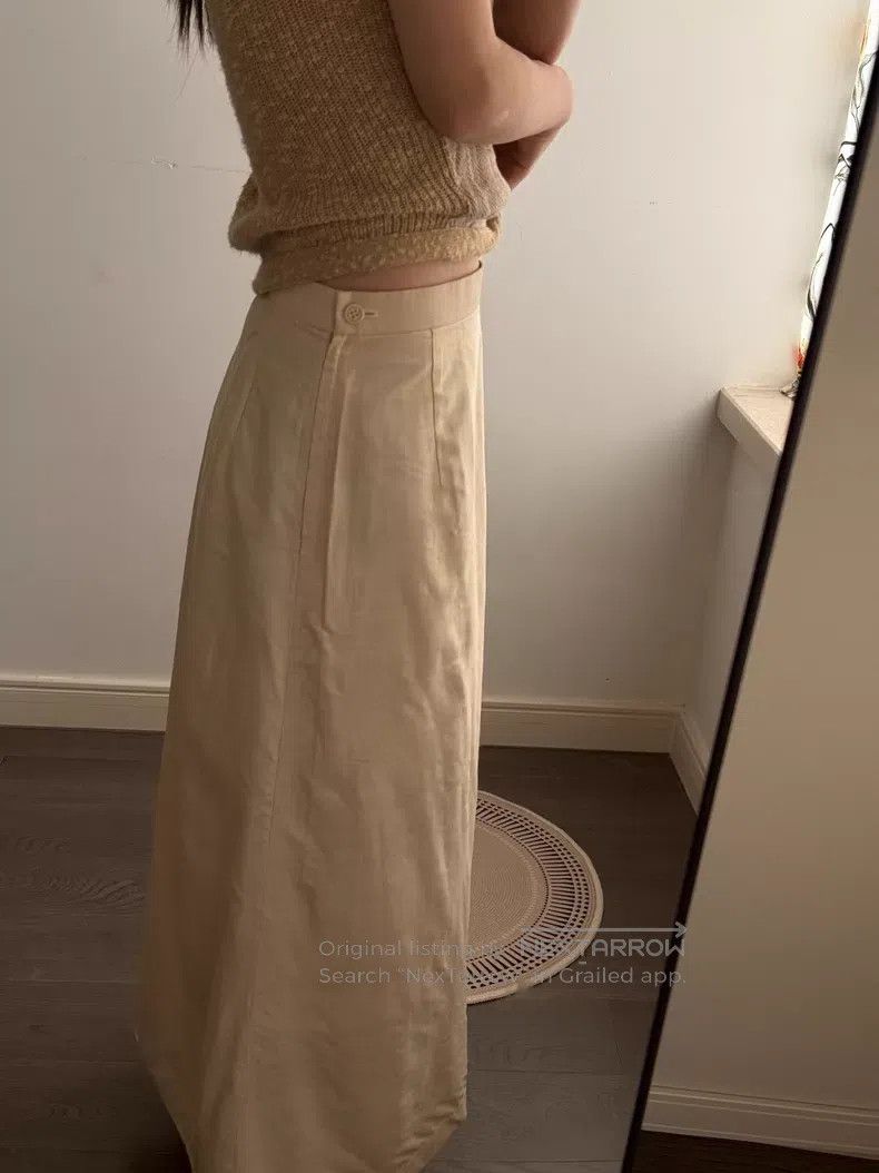Comme des Garcons Comme des Garcons size M Silk Assembled Satin Straight Lon Size 23" - 7 Thumbnail
