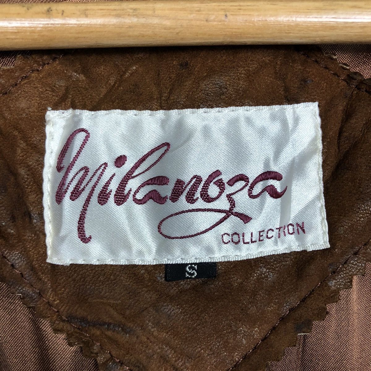 Japanese Brand × Vintage 📌Vintage Genuine Biker Leather Jacket Milanoga Issey Miyake Size US S / EU 44-46 / 1 - 19 Thumbnail