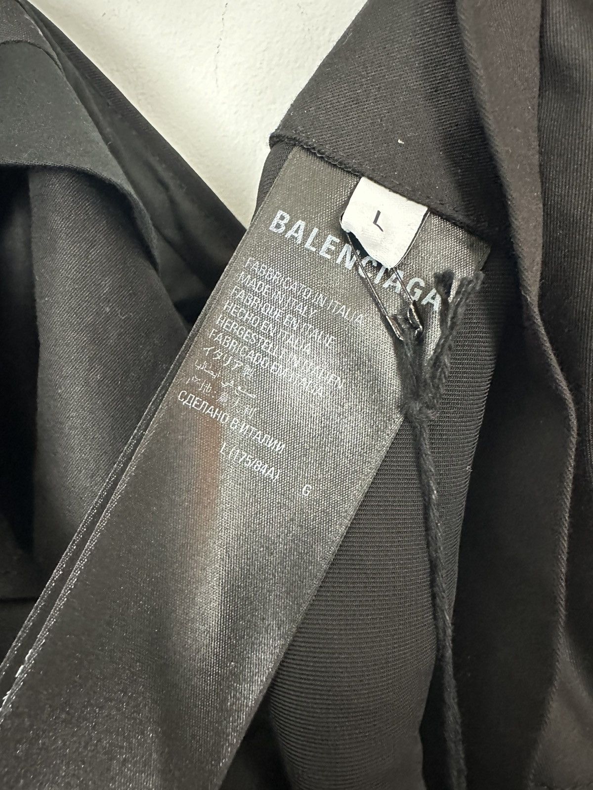 Balenciaga Wide Leg Fluid Trousers Size US 36 / EU 52 - 8 Thumbnail