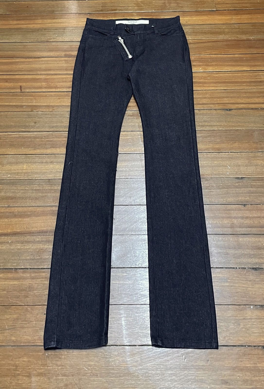 14th Addiction × Japanese Brand × Le Grande Bleu (L.G.B.) Rare Design Vintage Japanese Brand Tanka Zipper Jeans 2000s Size US 29 - 1 Thumbnail