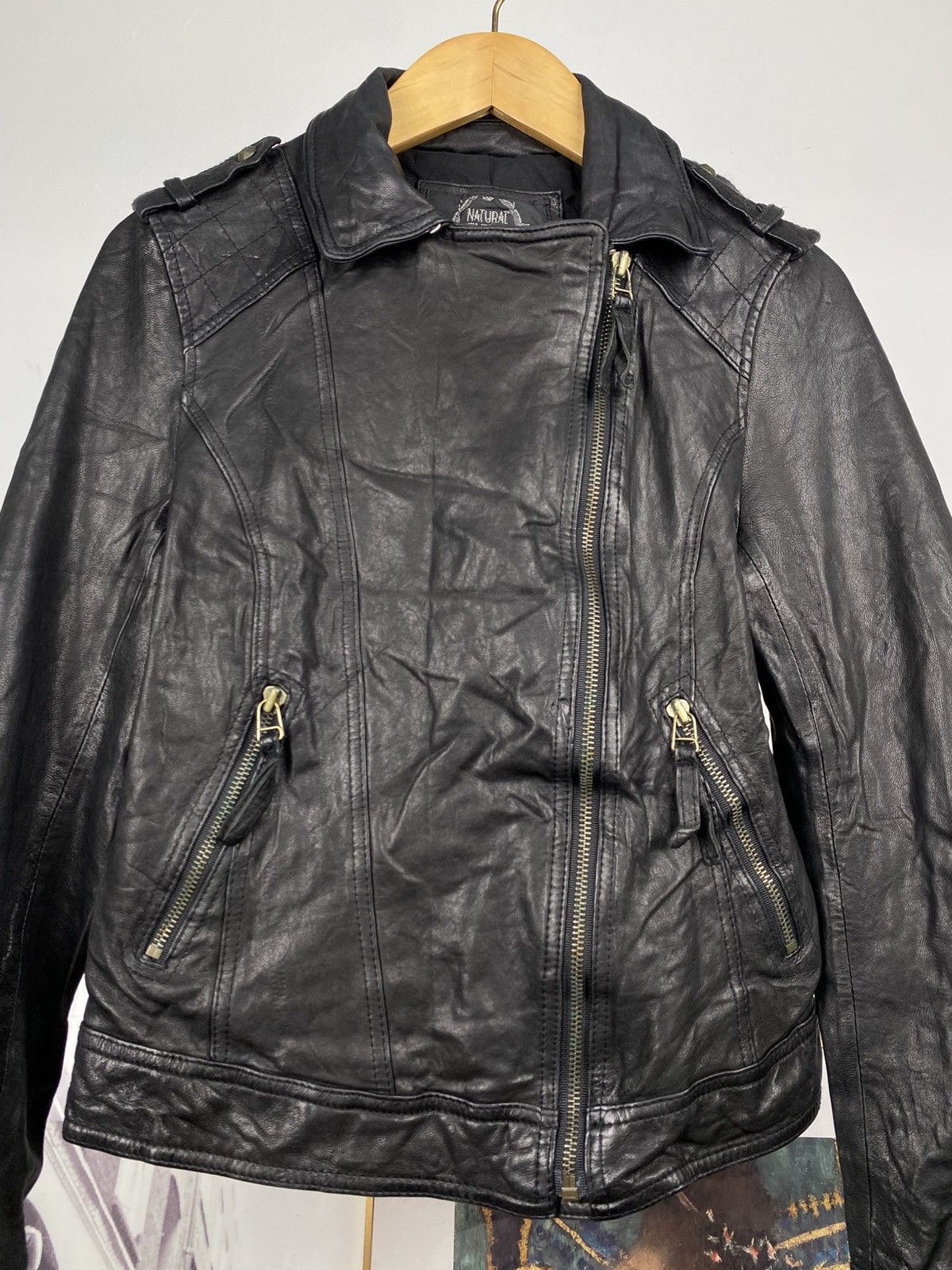 goa ゴア　sheep leather jacket　Y2K vintage goa ゴア sheep leather jacket Y2K vintage G.O.A Early 00s Goatskin