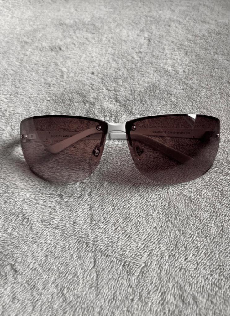 Gucci GUCCI Sunglasses GG4235 Wrap Shield Metal Mask Tom Ford Size ONE SIZE - 1 Thumbnail