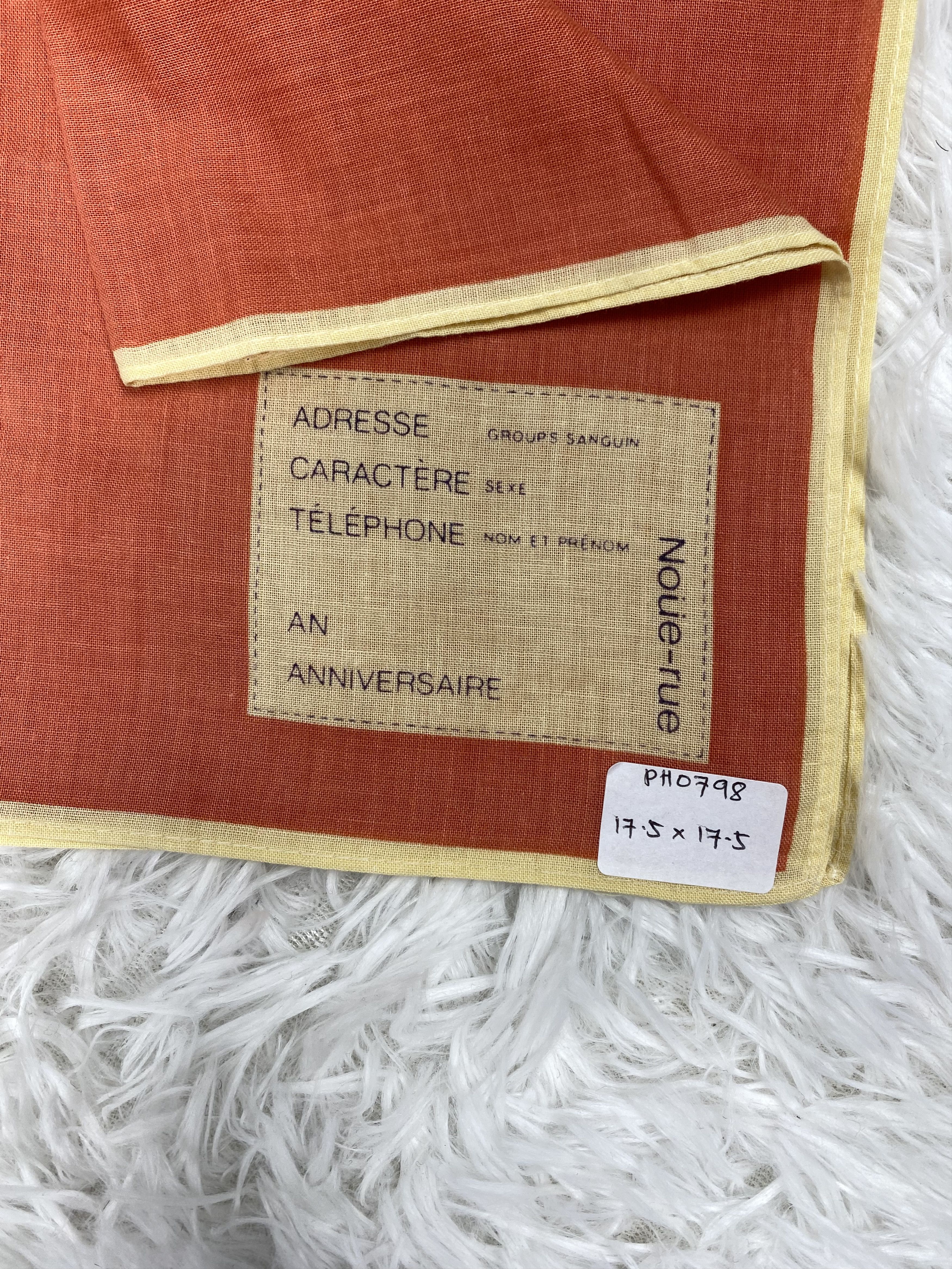Japanese Brand × Vintage Vintage Noue-rue Handkerchief Neckerchief PH0798 Size ONE SIZE - 3 Thumbnail