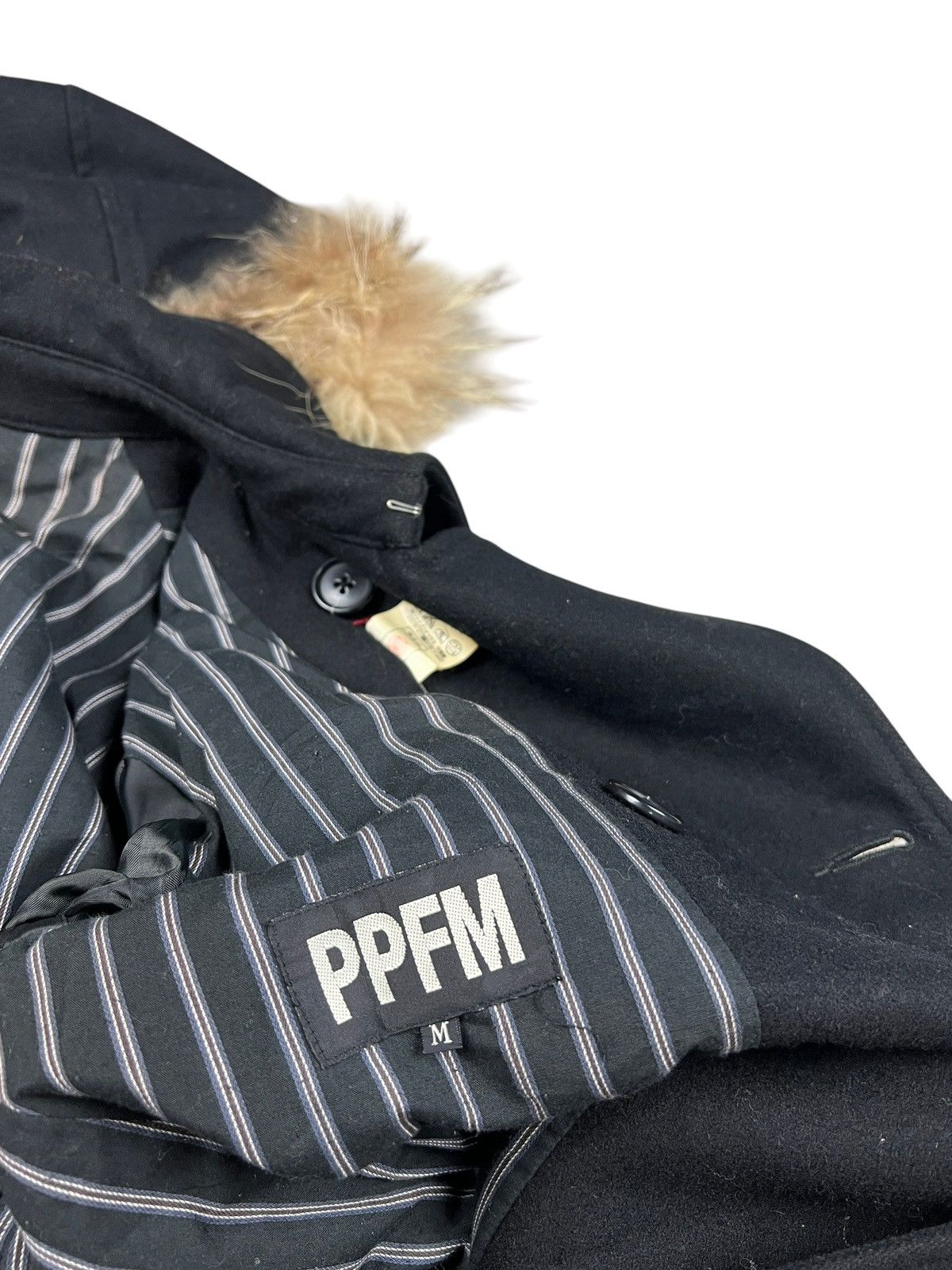 PPFM PPFM ‘Time For Punk” Fur Hooded Napoleon Coat Size US S / EU 44-46 / 1 - 10 Thumbnail