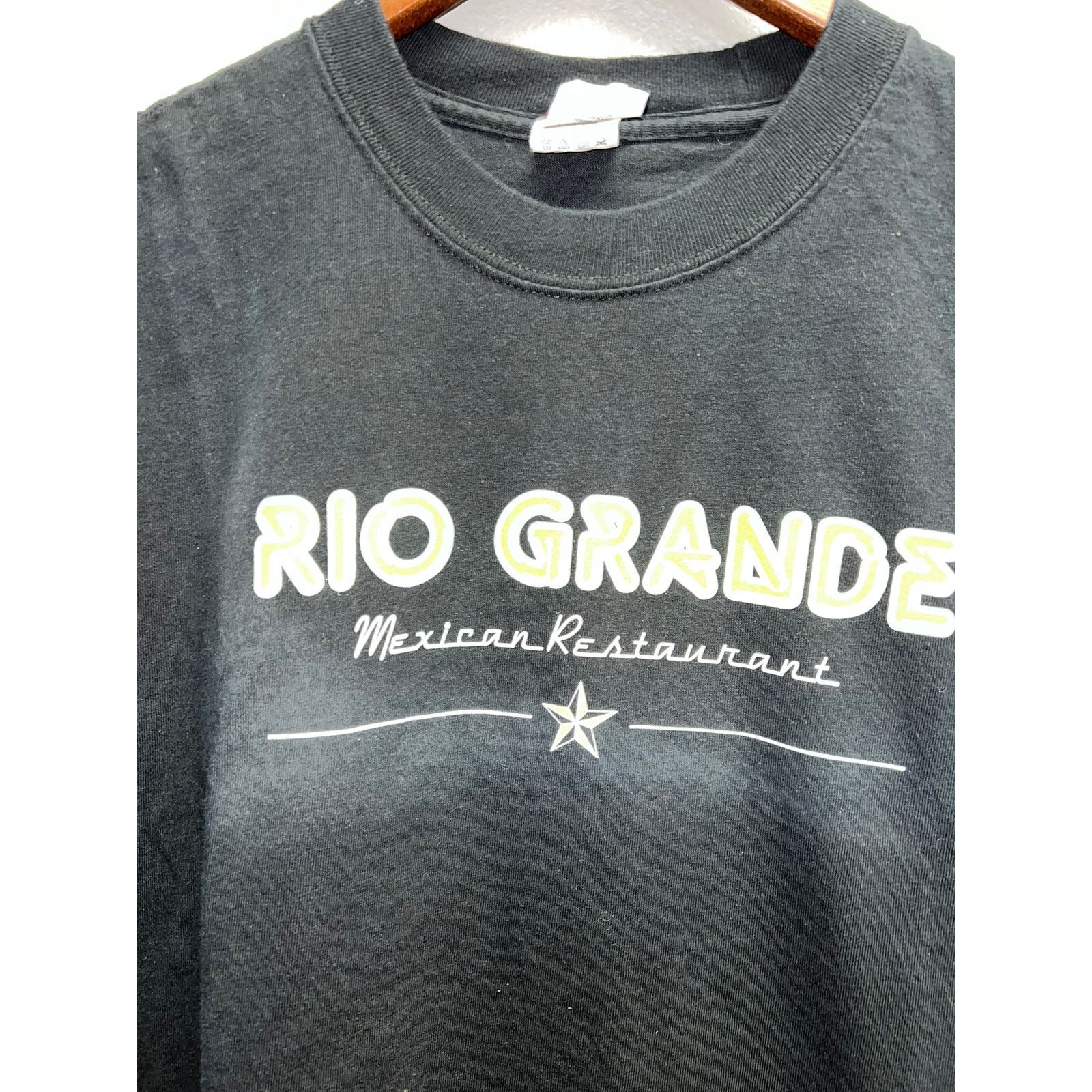 Hanes Vintage Mexican Restaurant Shirt Rio Grande Lone Tree Tee XL Size US XL / EU 56 / 4 - 3 Thumbnail